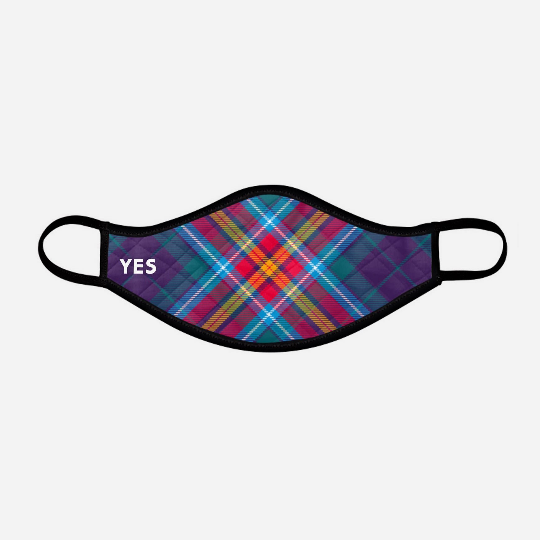 Tartan Face coverings face masks Covid 19 Covid-19 Pandemic Coronavirus Virus cough sneeze by Steven Patrick Sim the Tartan Artisan Stevie Tartan Guy - Nicola Sturgeon homeless - four pack combo - large - including YES It's Time Scots campaign Alba Gu Brath bràth - Pro EU - European Union - four pack combo small