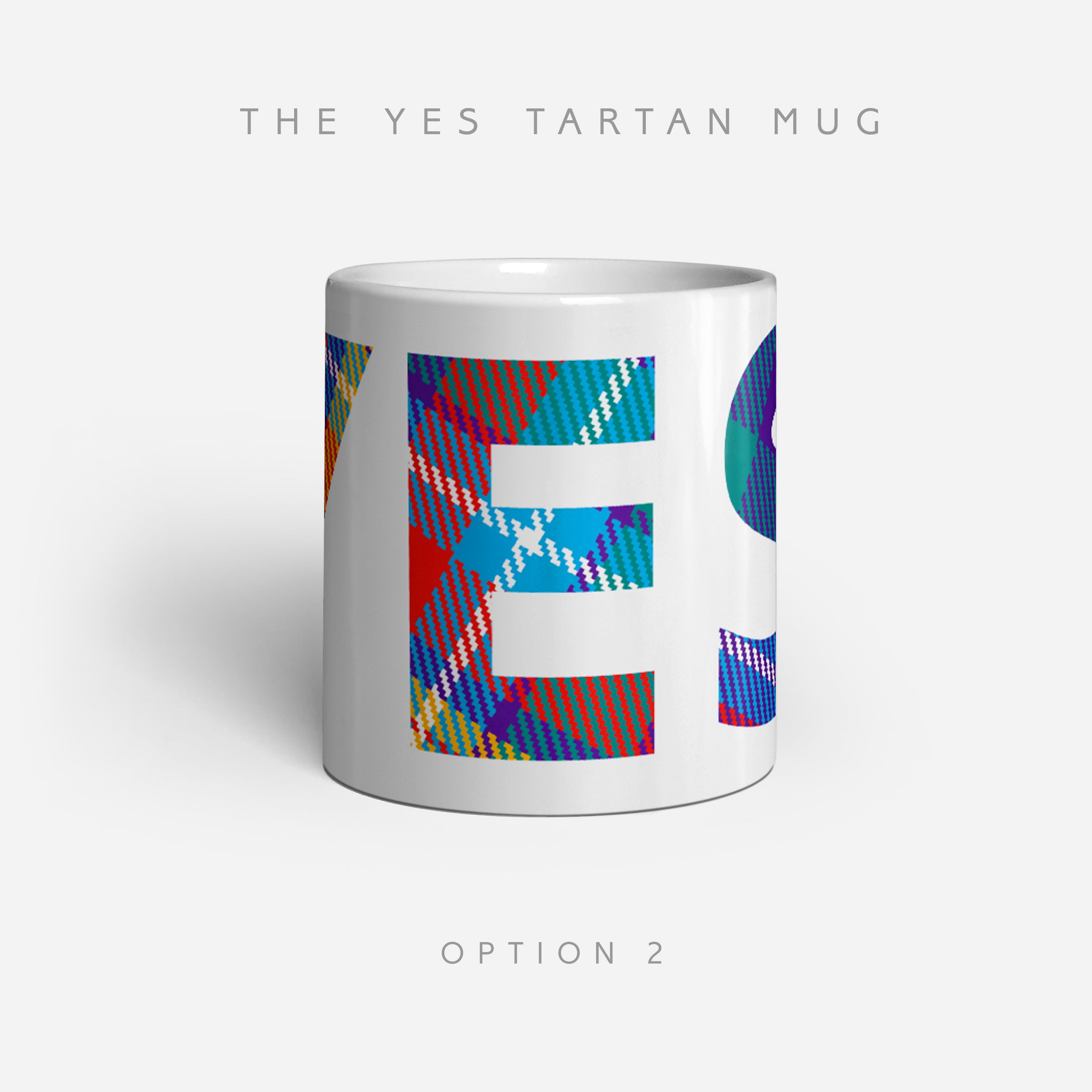 YES Tartan Mugs by the Tartan Artisan Steven Patrick Sim Arbroath