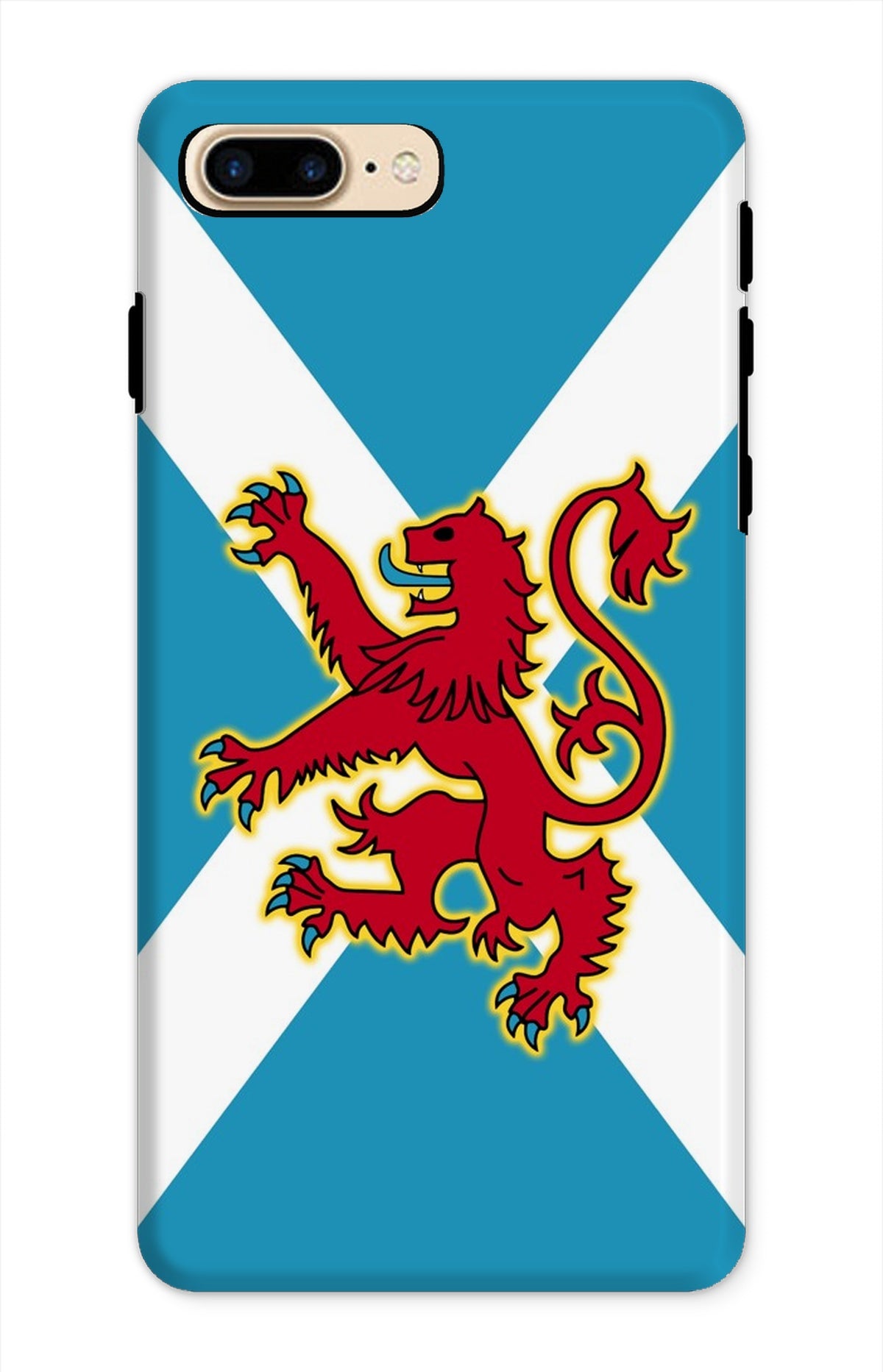 Ancient Azure Scottish Saltire & Lion Rampant ~ Phone Case (collection 2)
