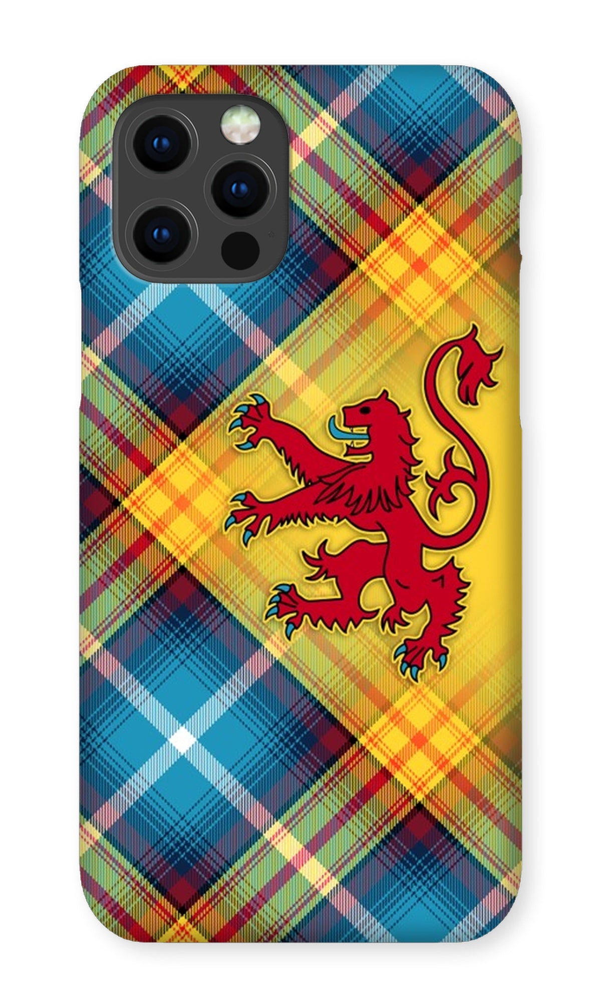The DECLARATION Tartan ~ Phone Case with Lion Rampant (collection 1)
