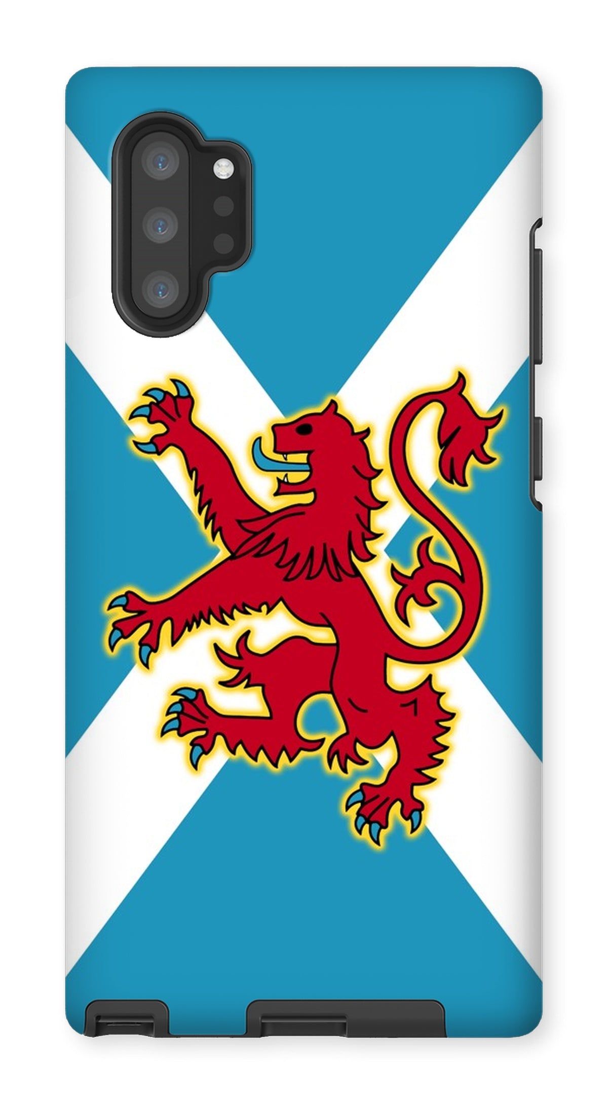 Ancient Azure Scottish Saltire & Lion Rampant ~ Phone Case (collection 1)