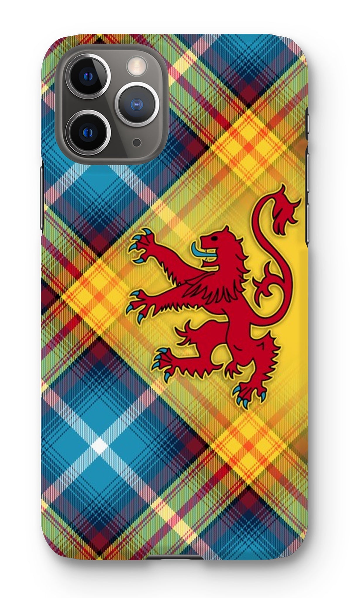 The DECLARATION Tartan ~ Phone Case with Lion Rampant (collection 1)