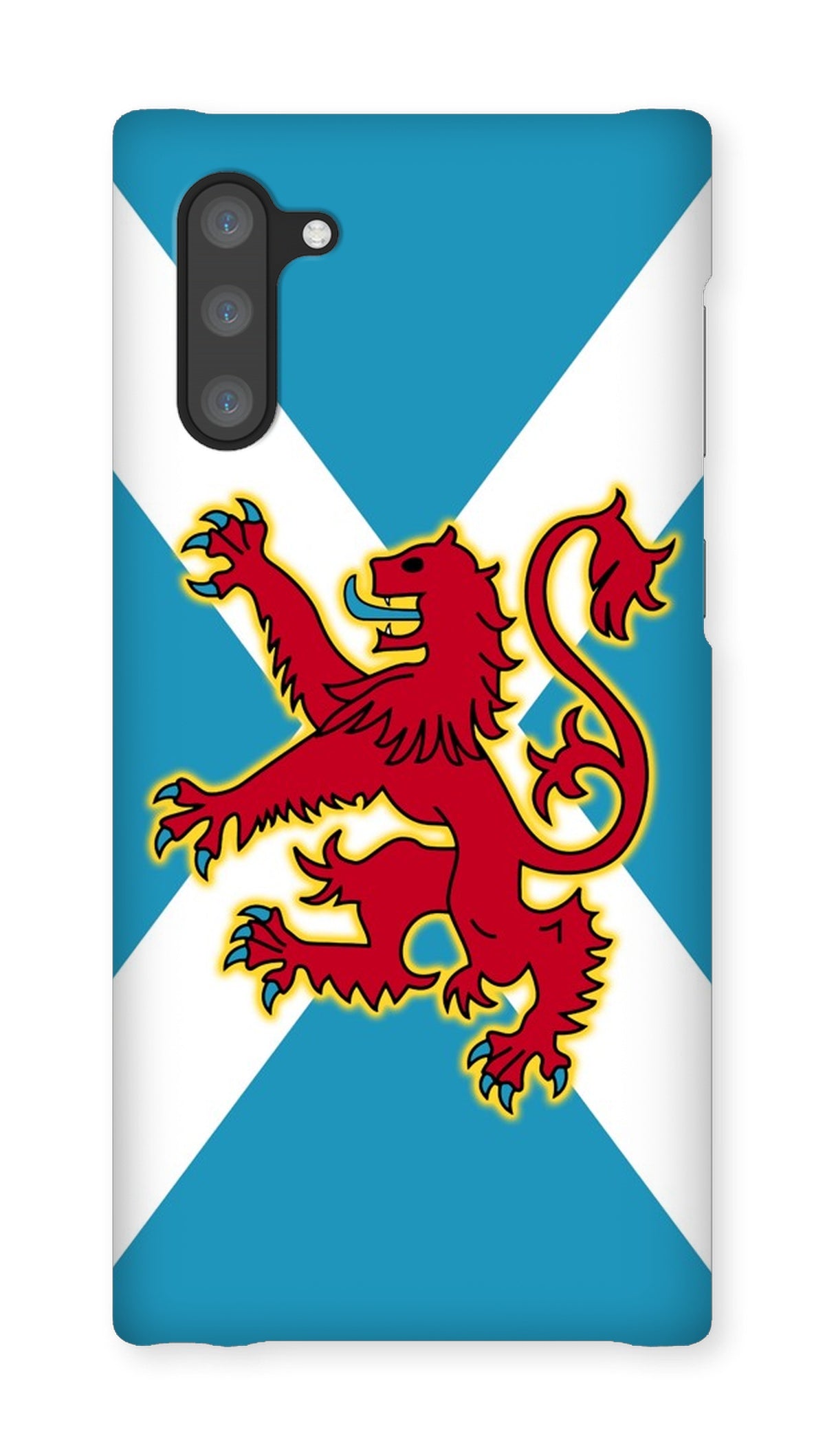 Ancient Azure Scottish Saltire & Lion Rampant ~ Phone Case (collection 1)