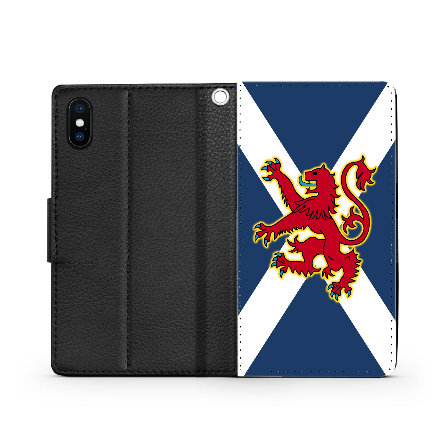 Old Navy Scottish Saltire & Lion Rampant ~ Wallet Phone Case
