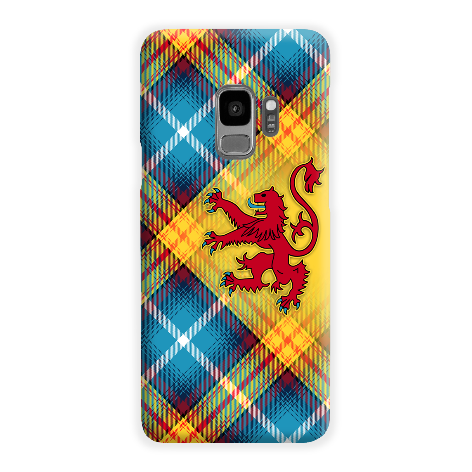 The DECLARATION Tartan ~ Phone Case with Lion Rampant (collection 3)