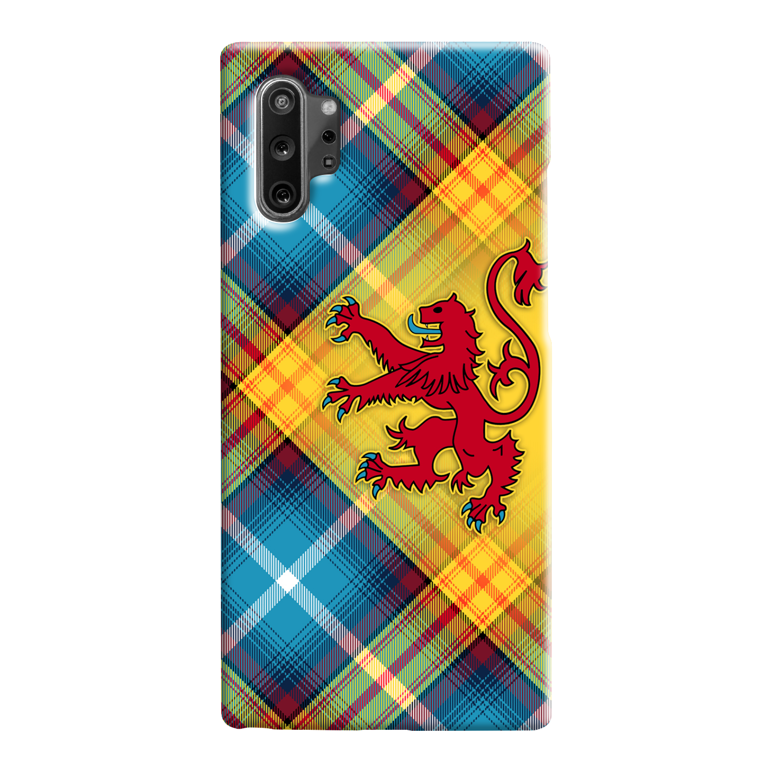The DECLARATION Tartan ~ Phone Case with Lion Rampant (collection 3)