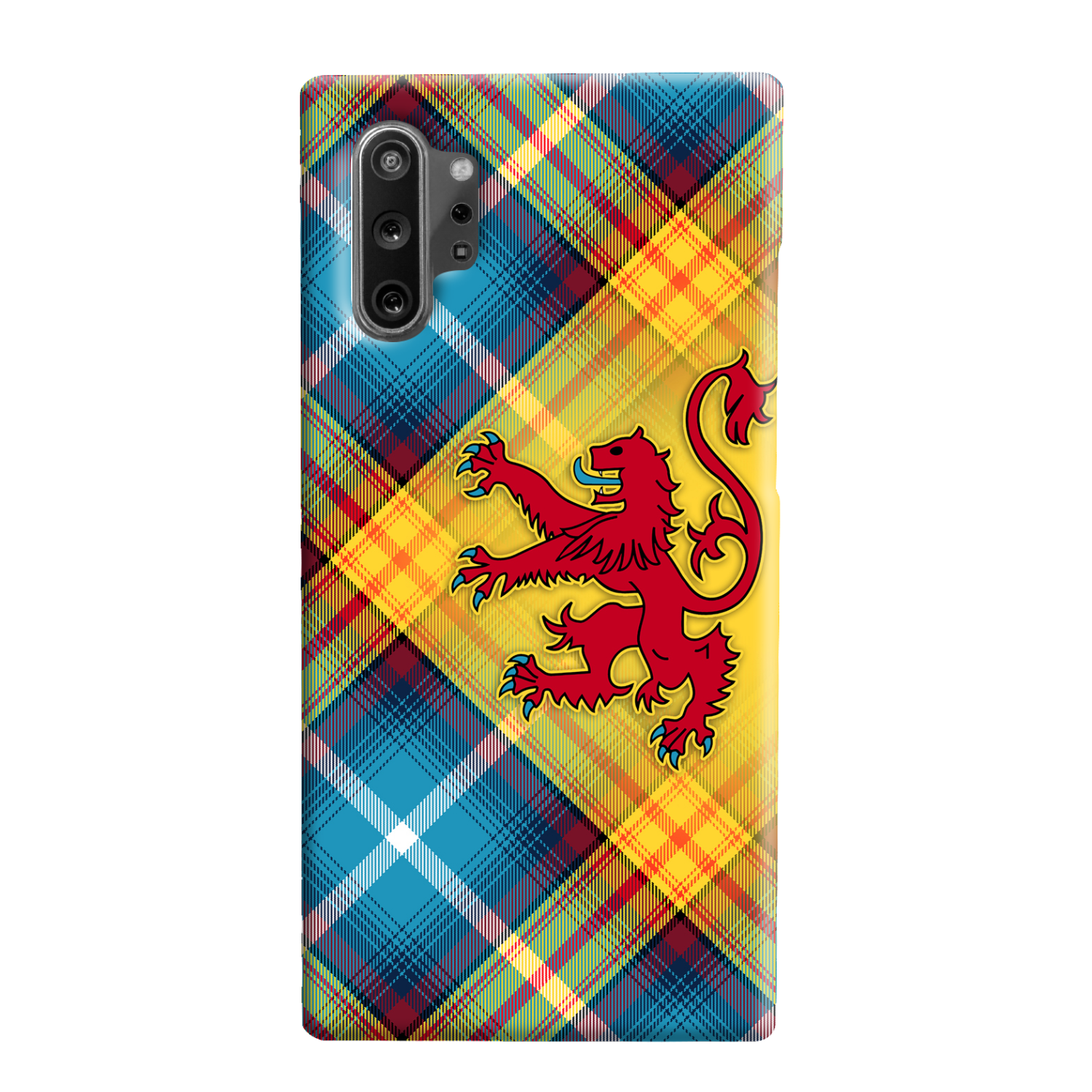 The DECLARATION Tartan ~ Phone Case with Lion Rampant (collection 3)