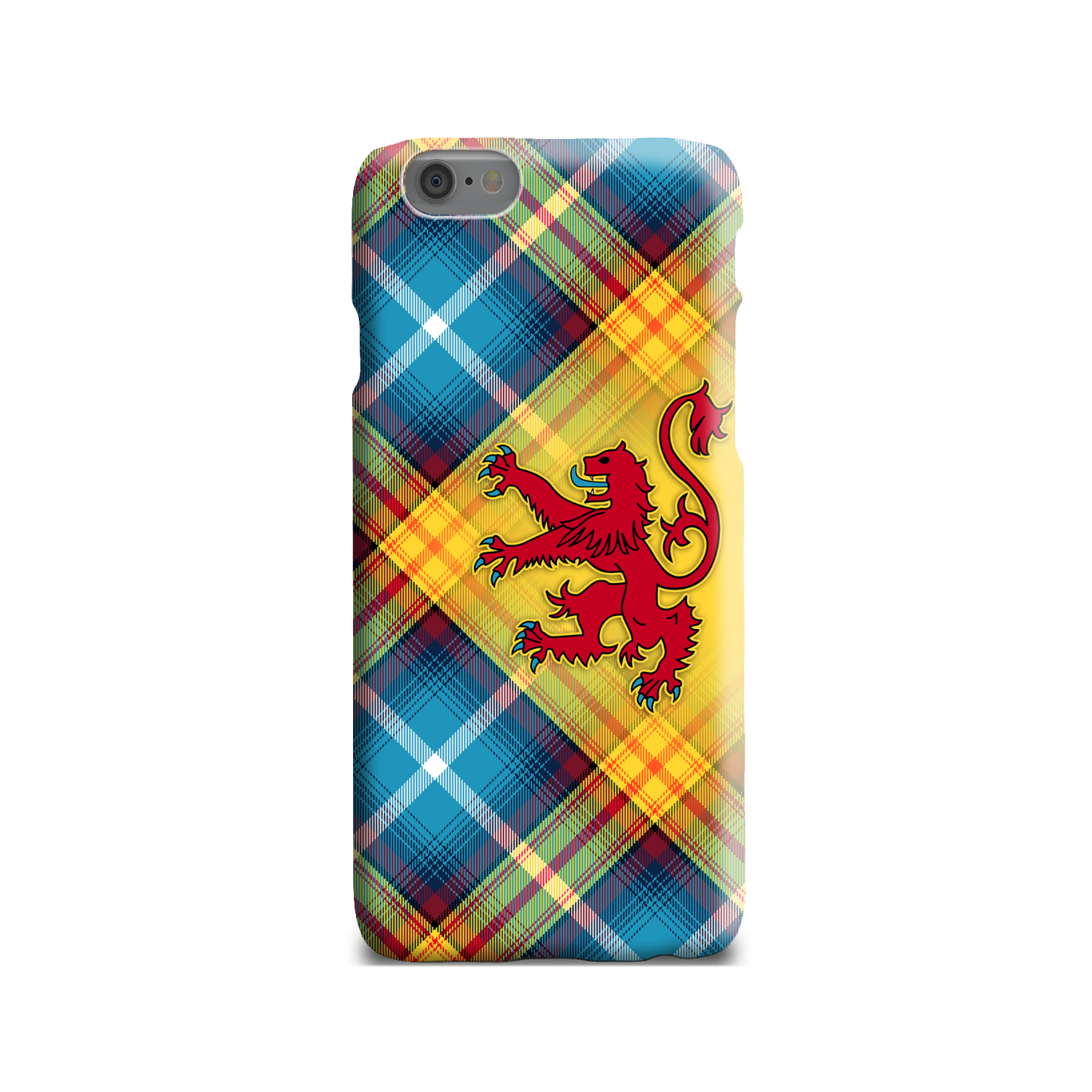 The DECLARATION Tartan ~ Phone Case with Lion Rampant (collection 3)
