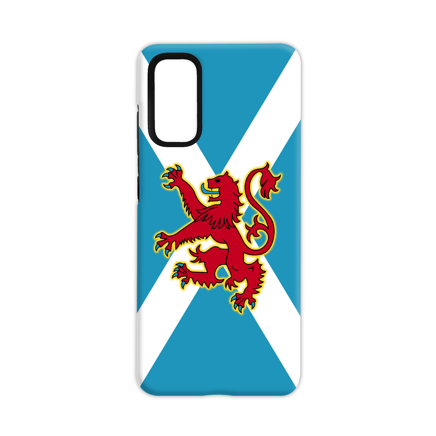 Ancient Azure Scottish Saltire & Lion Rampant ~ Phone Case (collection 4)