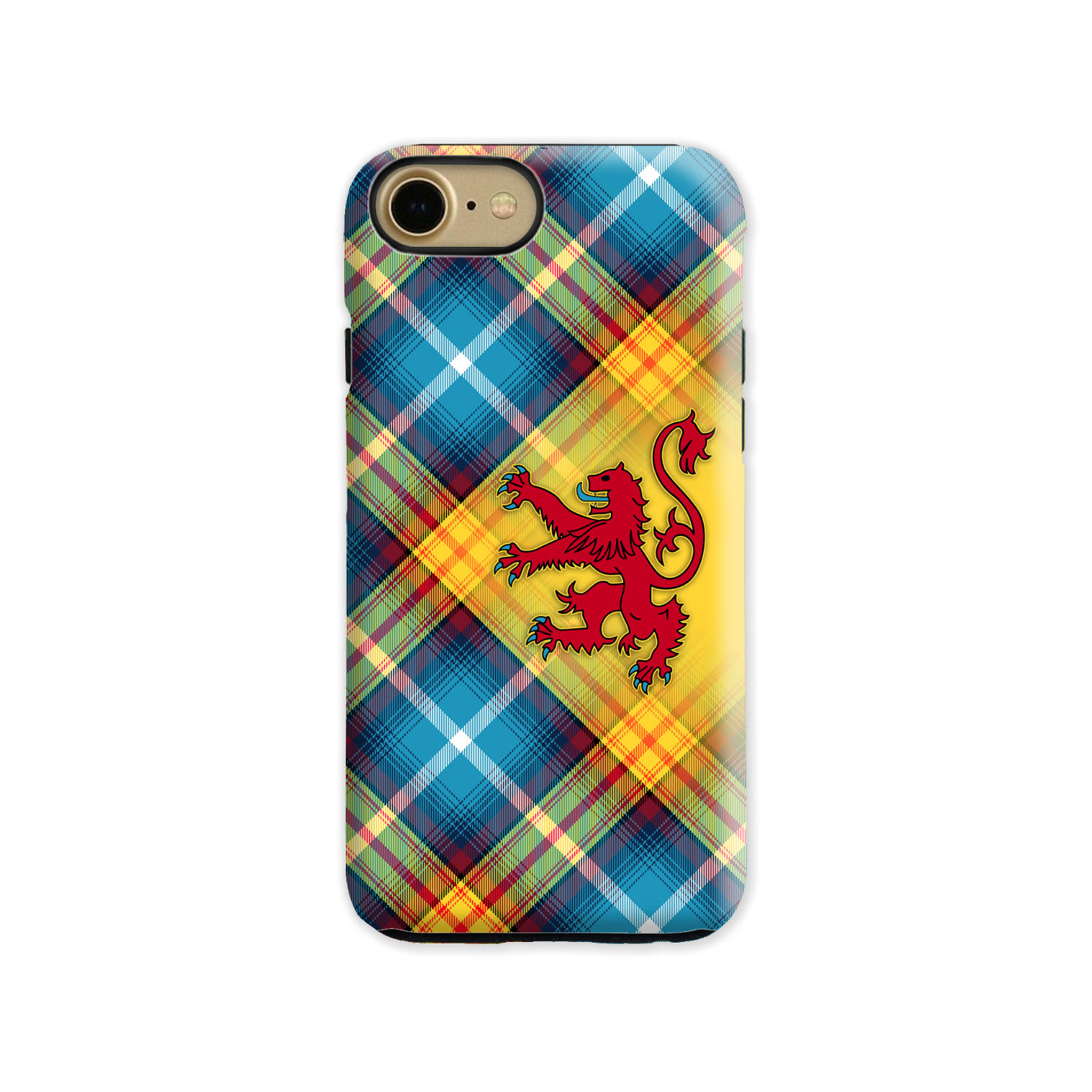 The DECLARATION Tartan ~ Phone Case with Lion Rampant (collection 4)