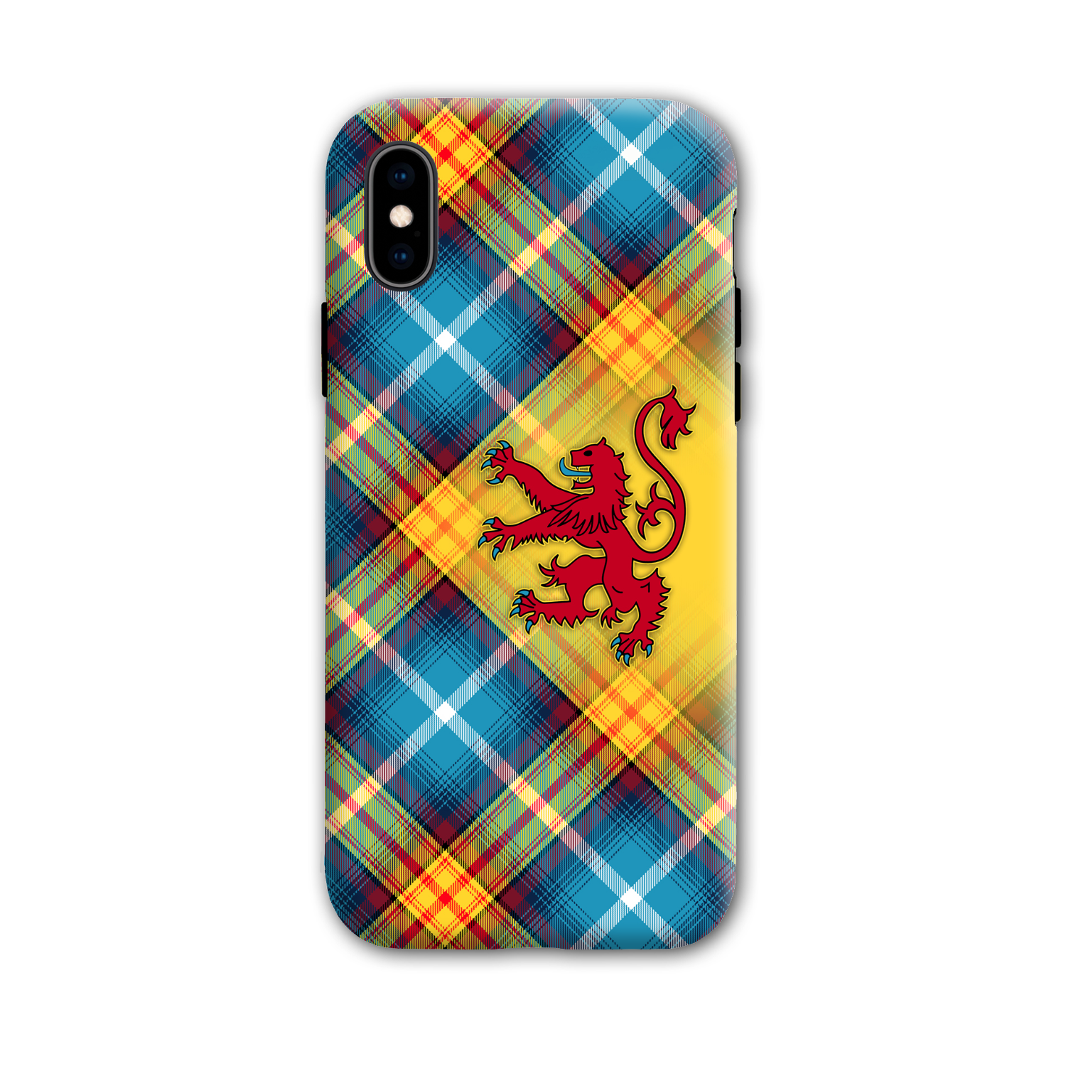 The DECLARATION Tartan ~ Phone Case with Lion Rampant (collection 4)