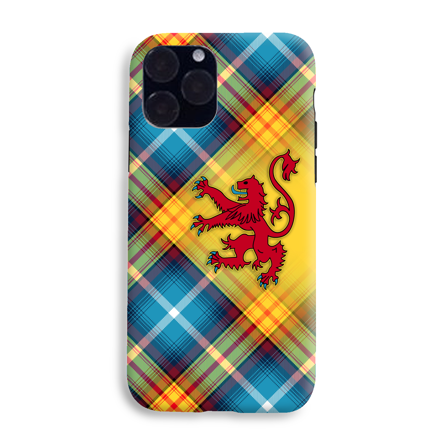 The DECLARATION Tartan ~ Phone Case with Lion Rampant (collection 4)