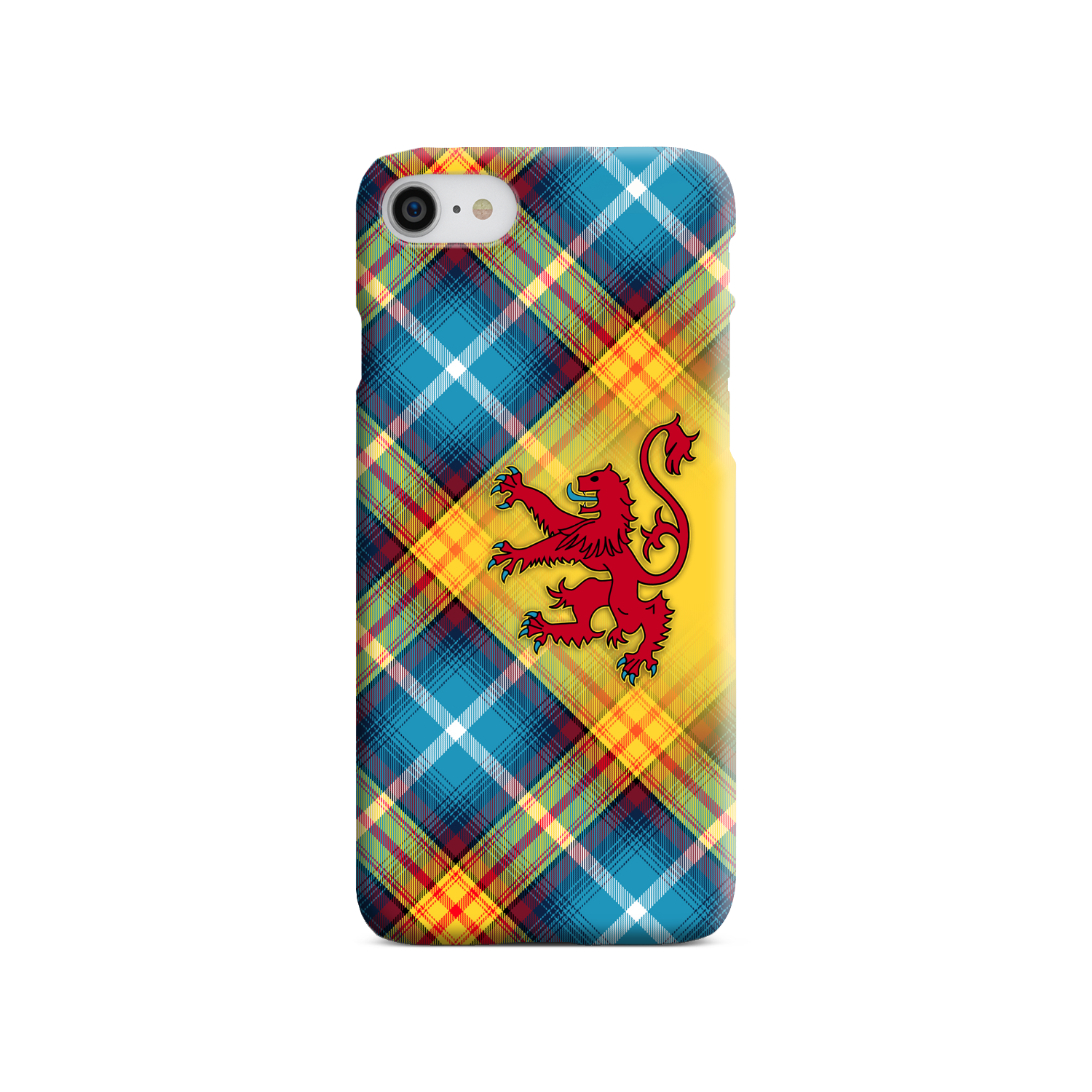 The DECLARATION Tartan ~ Phone Case with Lion Rampant (collection 4)