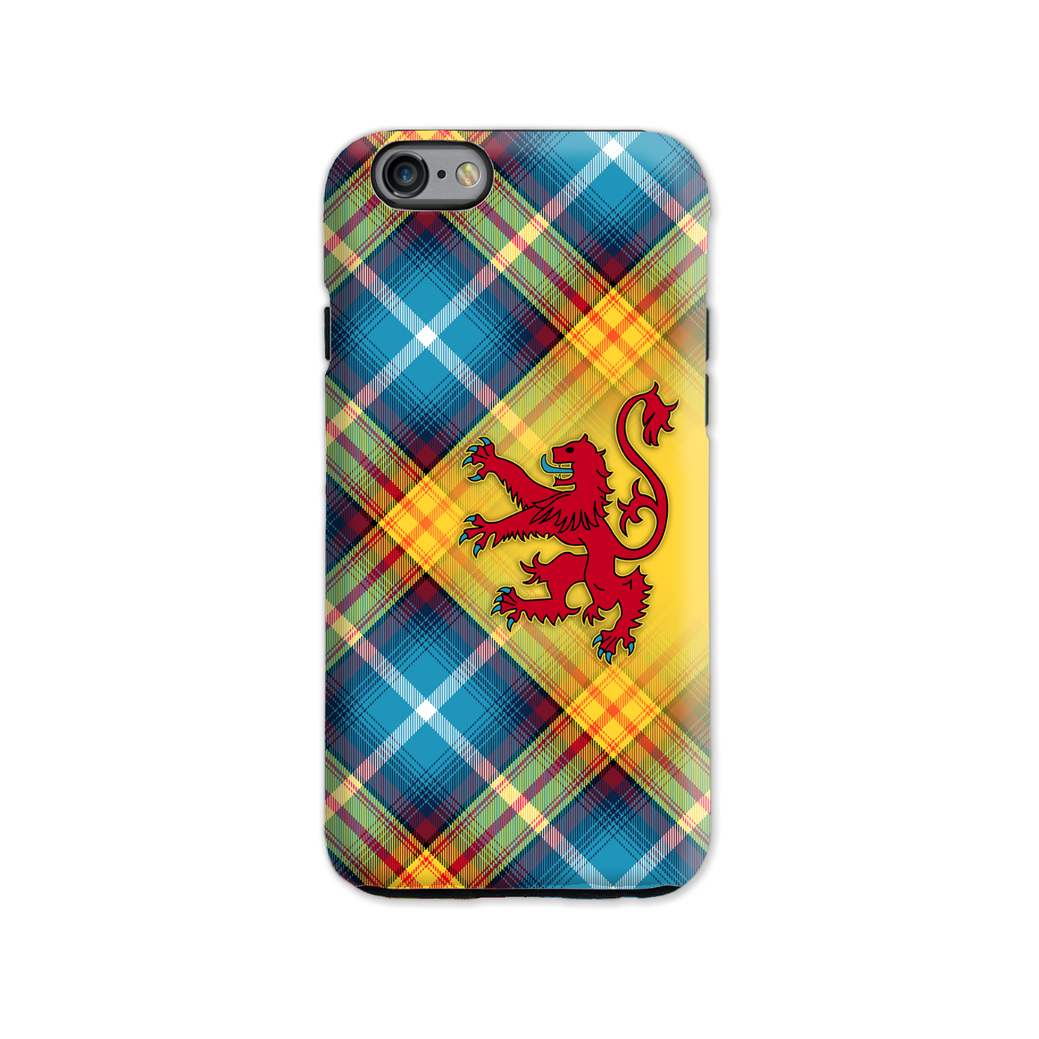 The DECLARATION Tartan ~ Phone Case with Lion Rampant (collection 4)