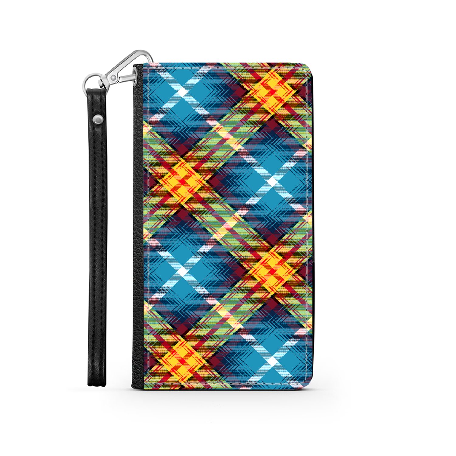 The DECLARATION Tartan ~ Faux Leather Wallet Phone Case