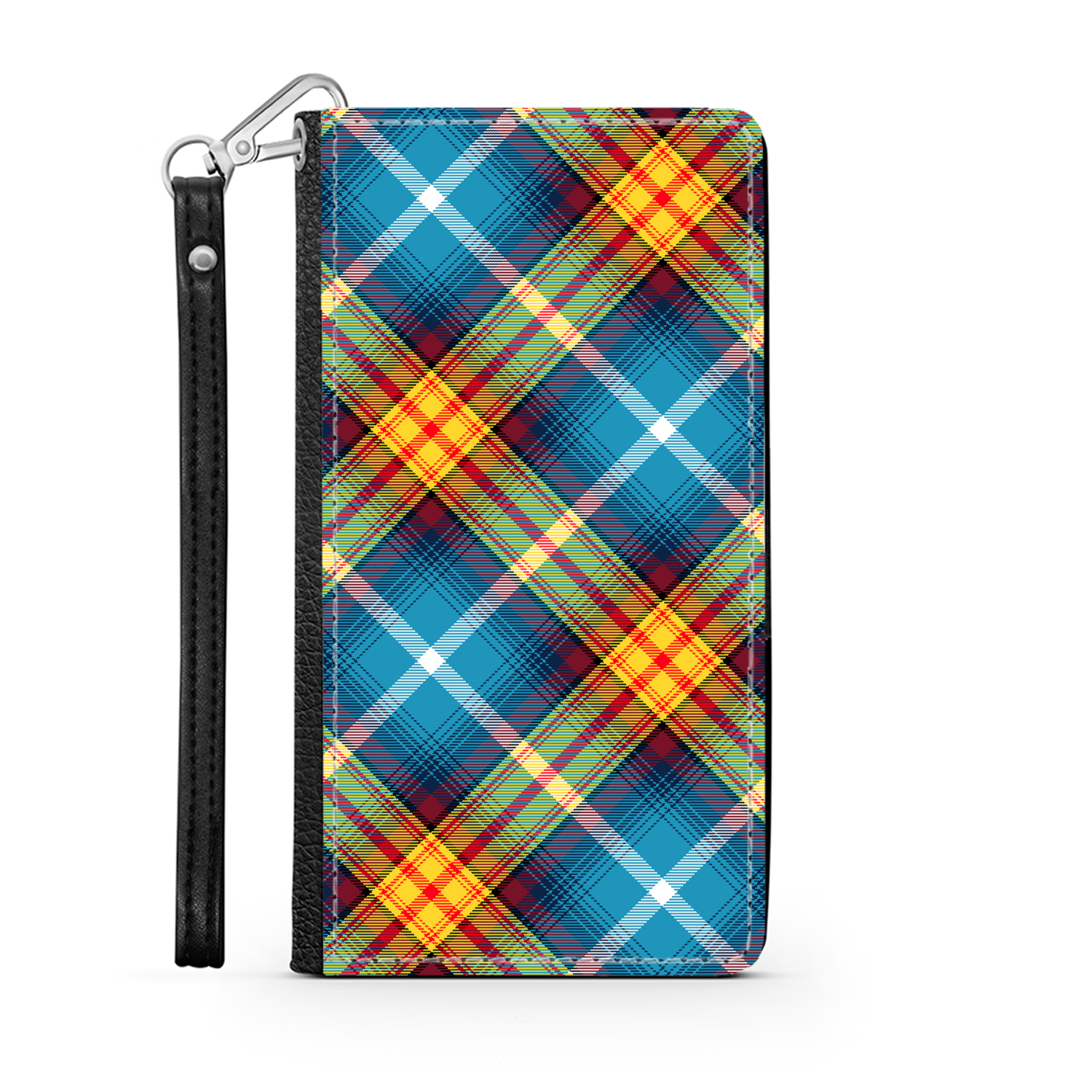 The DECLARATION Tartan ~ Faux Leather Wallet Phone Case