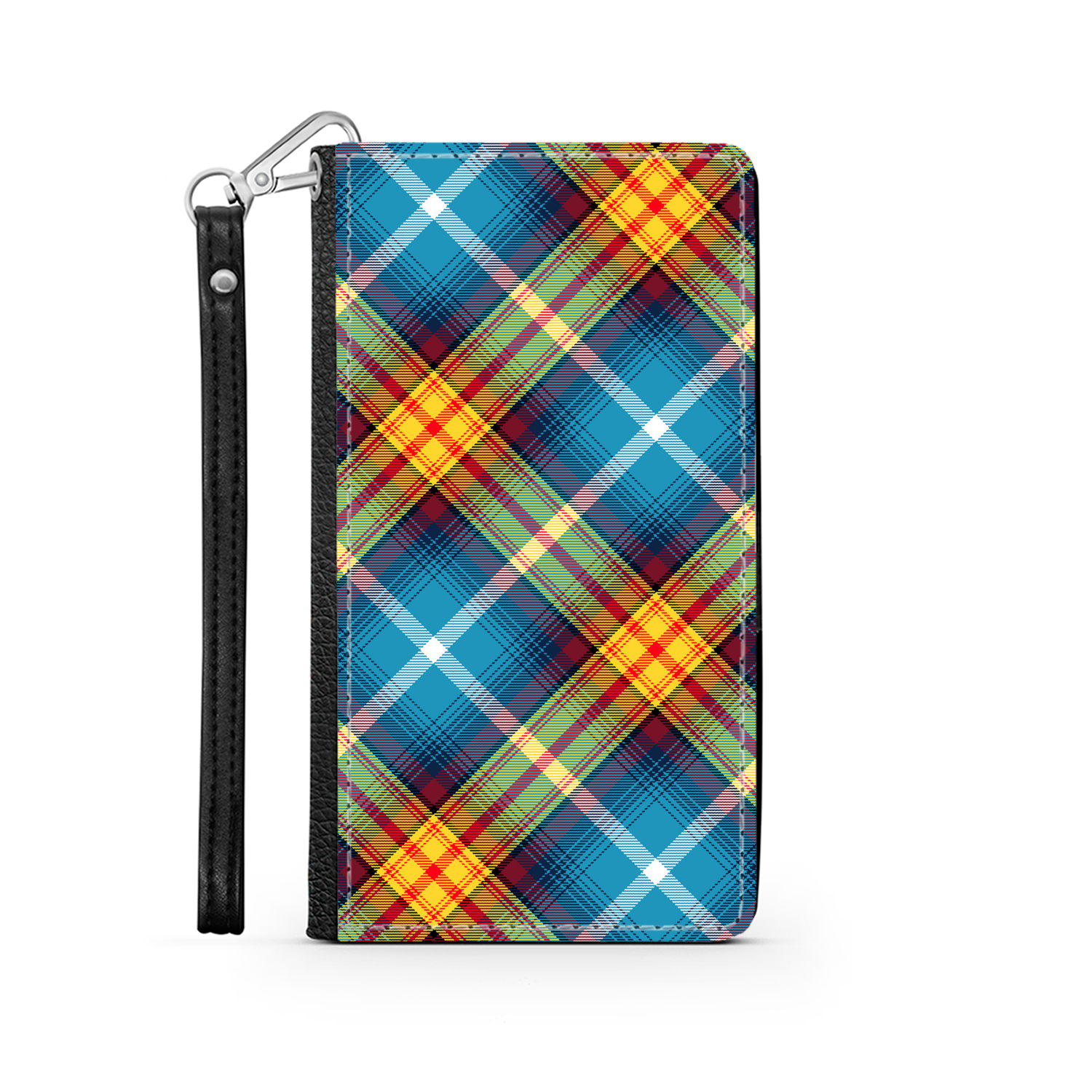 The DECLARATION Tartan ~ Faux Leather Wallet Phone Case