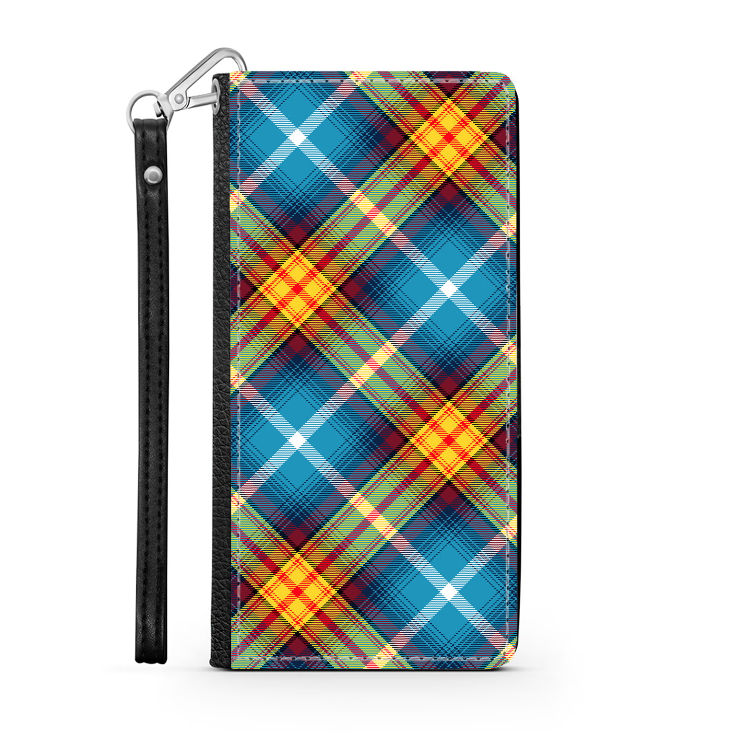 The DECLARATION Tartan ~ Faux Leather Wallet Phone Case