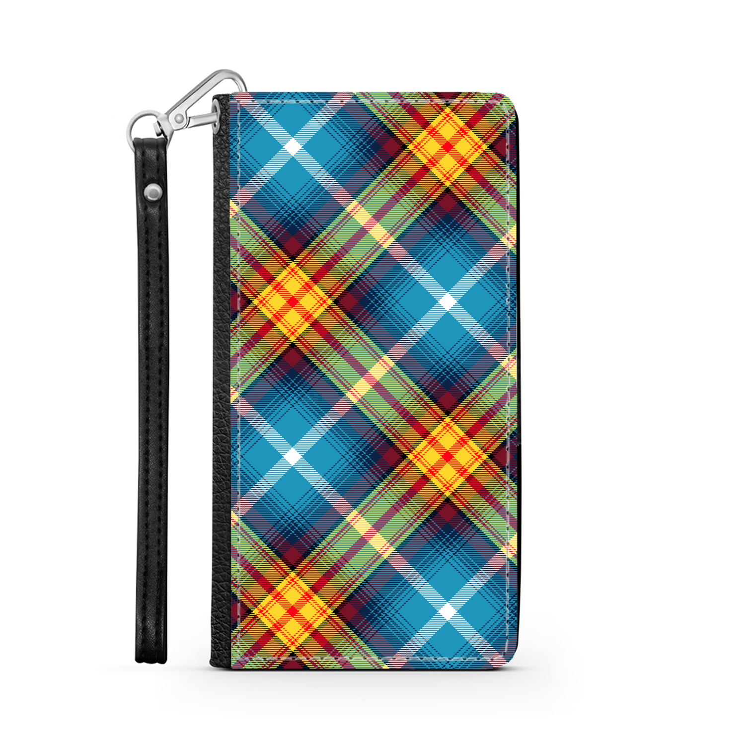 The DECLARATION Tartan ~ Faux Leather Wallet Phone Case