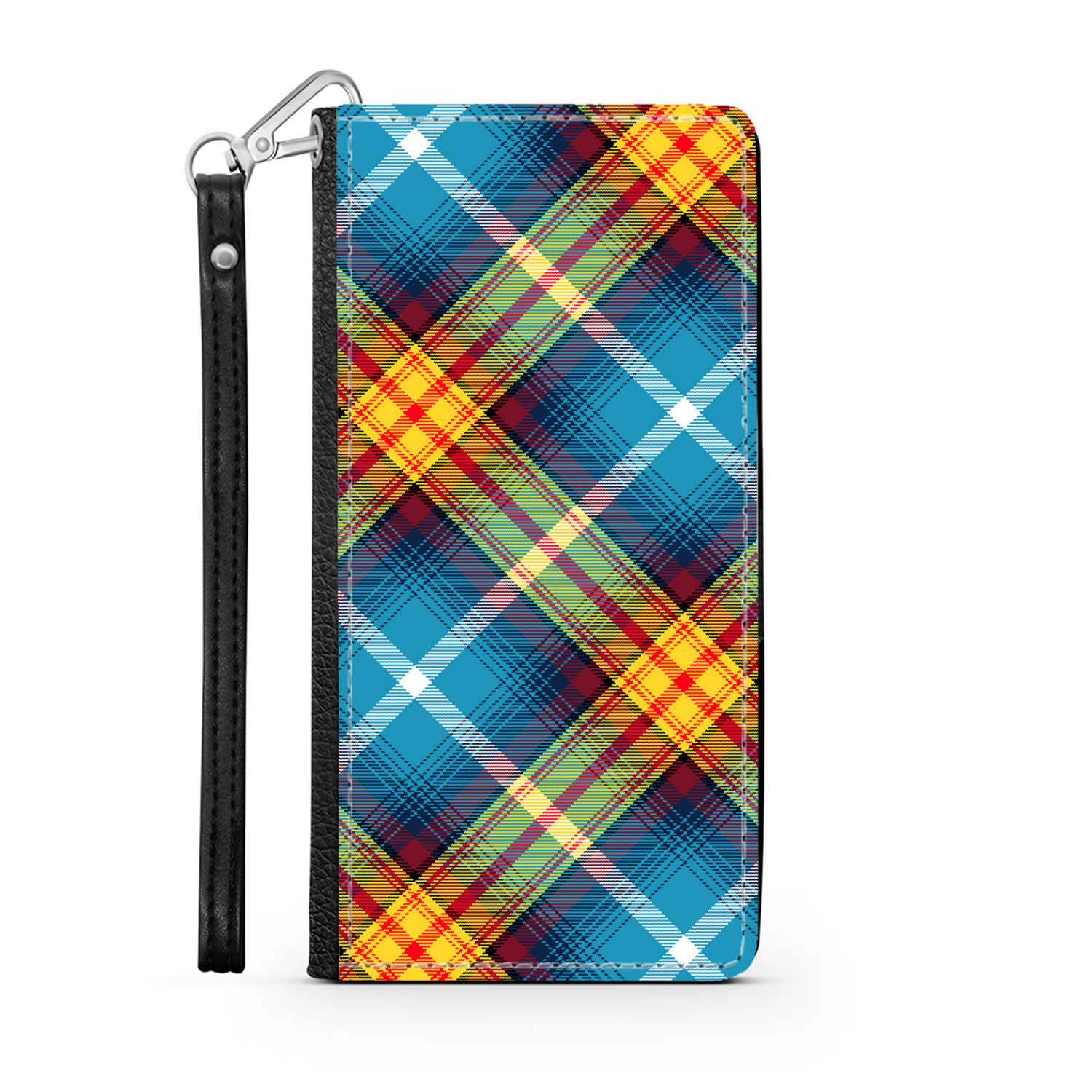 The DECLARATION Tartan ~ Faux Leather Wallet Phone Case
