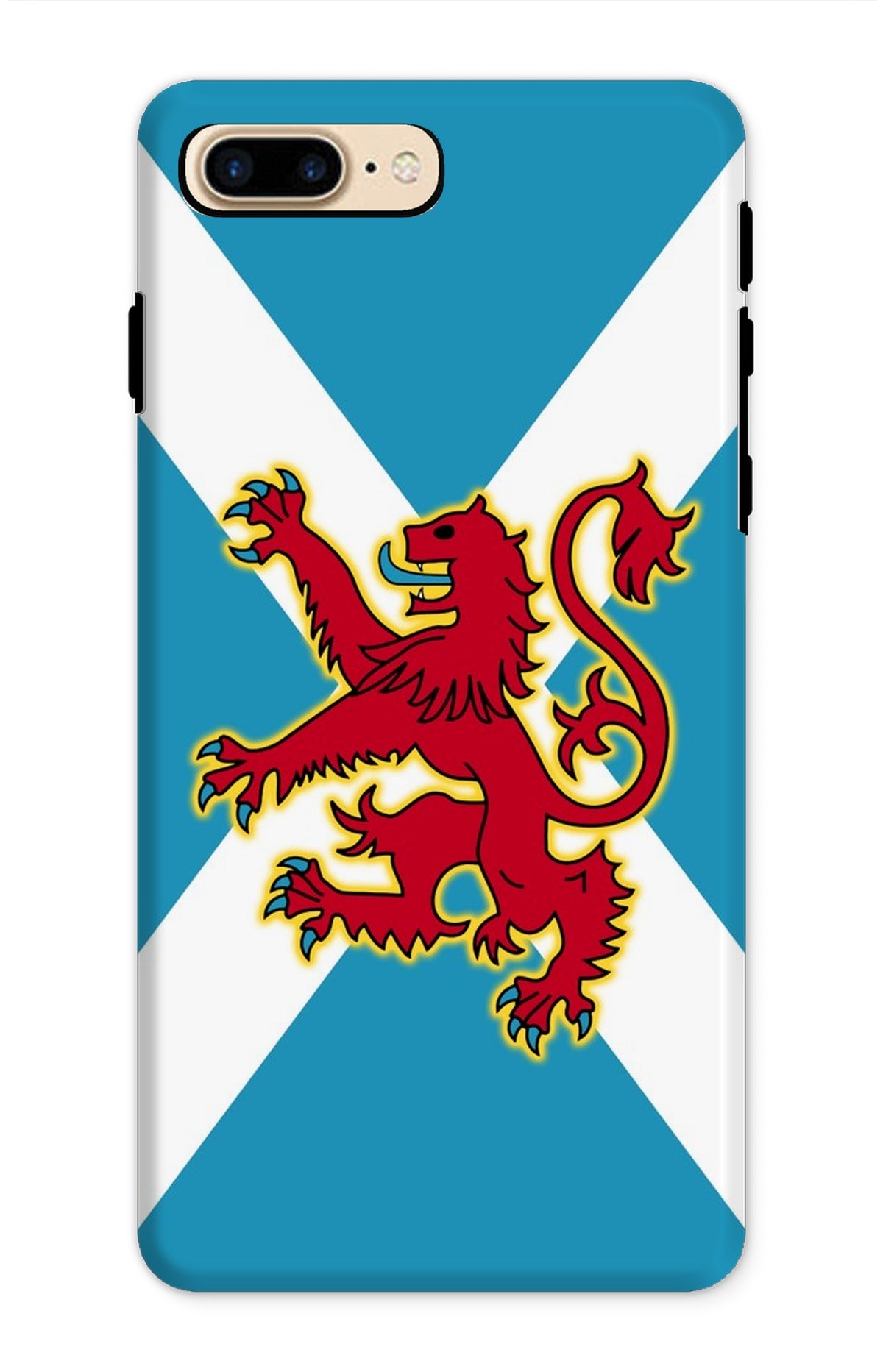 Ancient Azure Scottish Saltire & Lion Rampant ~ Phone Case (collection 1)
