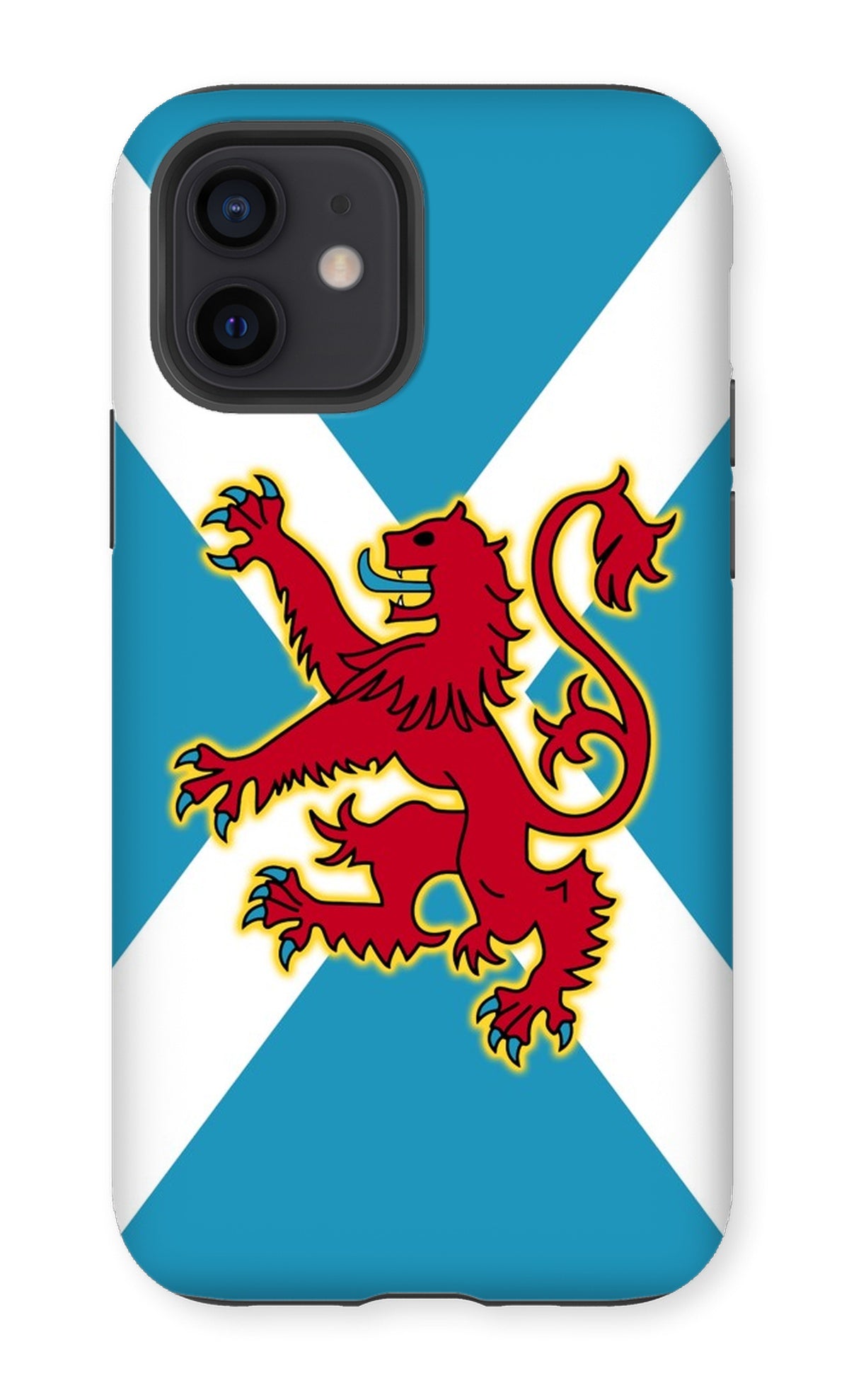 Ancient Azure Scottish Saltire & Lion Rampant ~ Phone Case (collection 1)