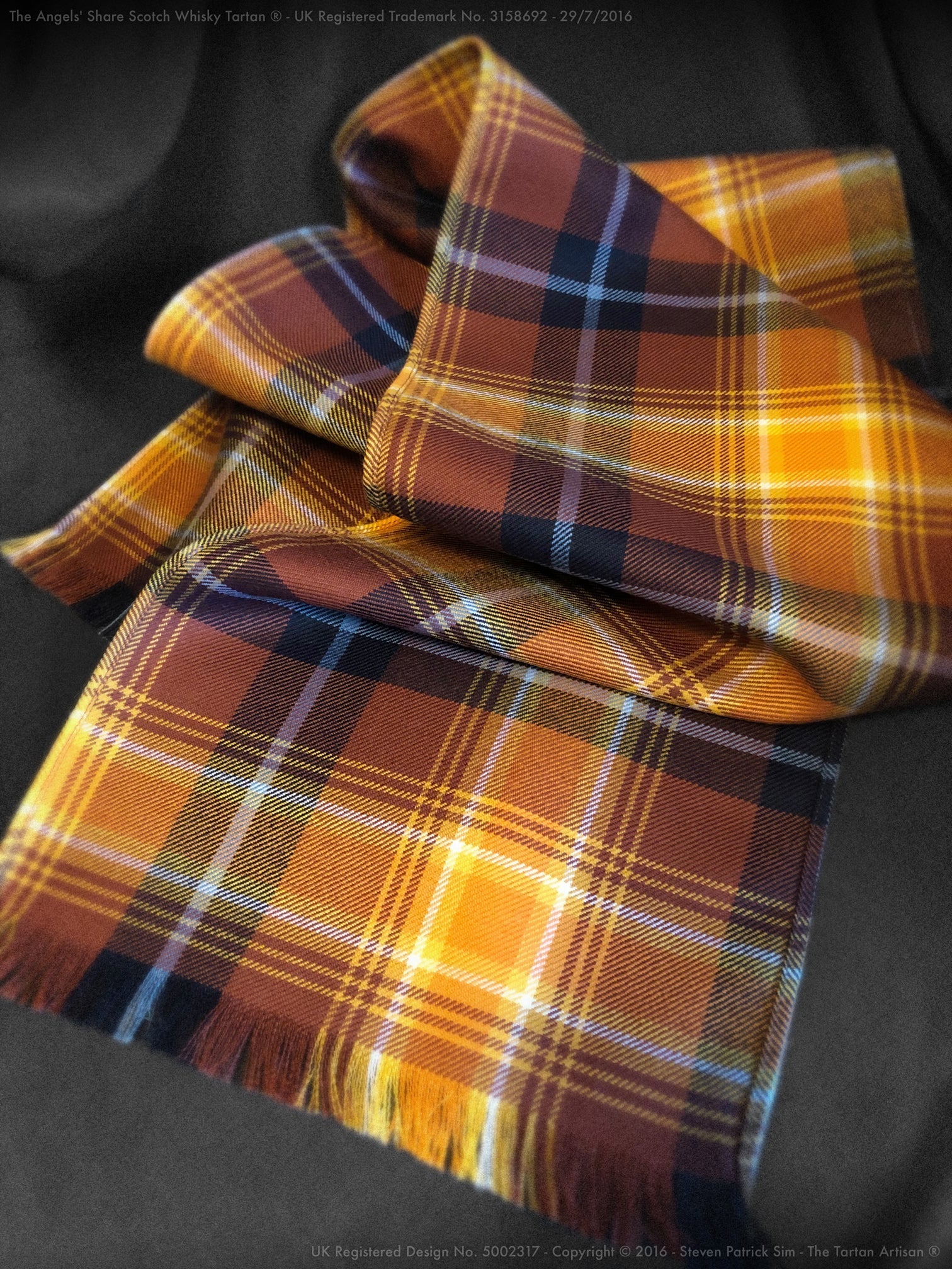 The Angels' Share Scotch Whisky Tartan® ...by Steven Patrick Sim the Tartan Artisan®