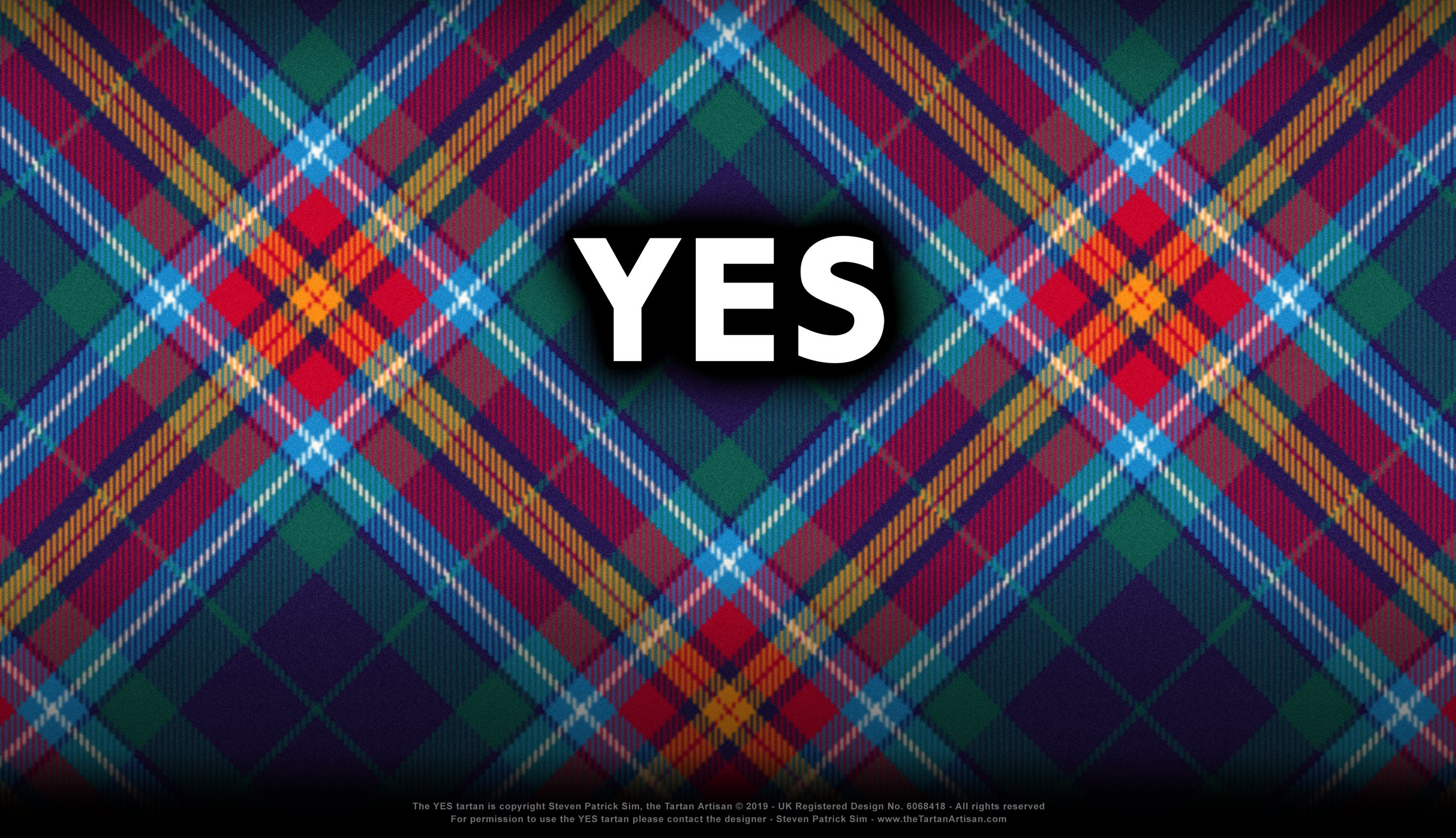 THE YES TARTAN (Alba Gu Bràth)