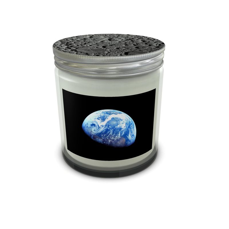 Earthrise Iconic Photo Set Candle in Jar