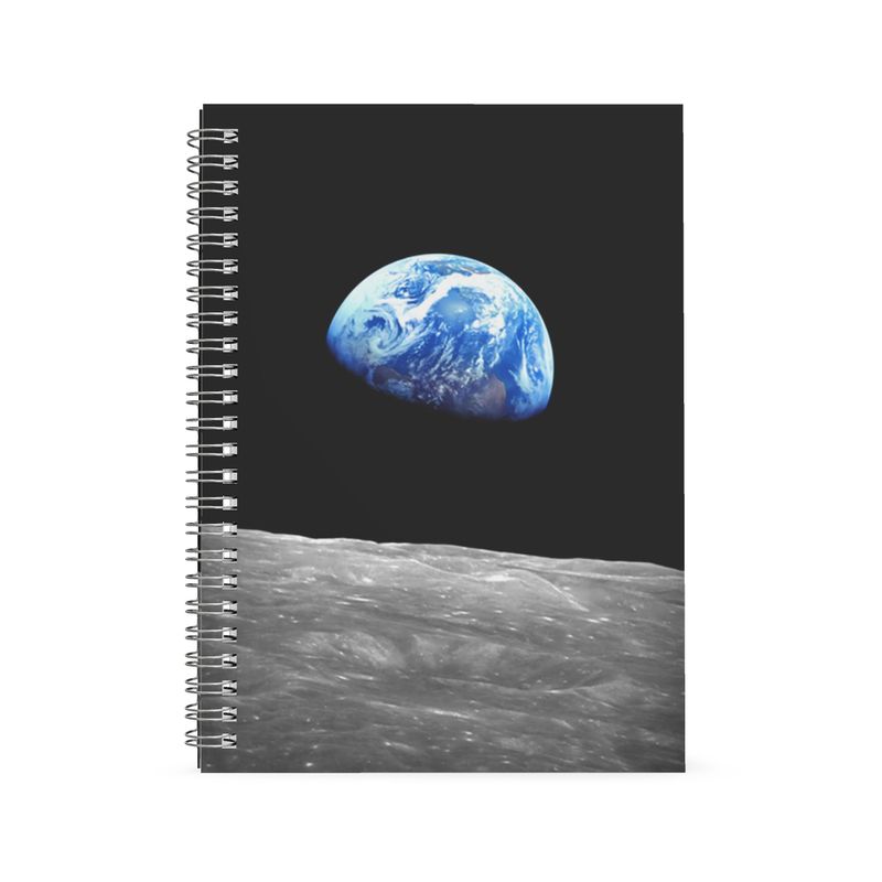 Earthrise Iconic Photo - Note Book