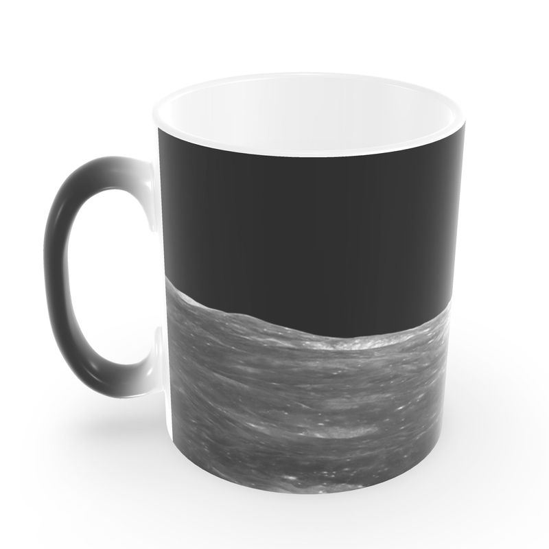 Earthrise Iconic Photo - Heat Changing Mug