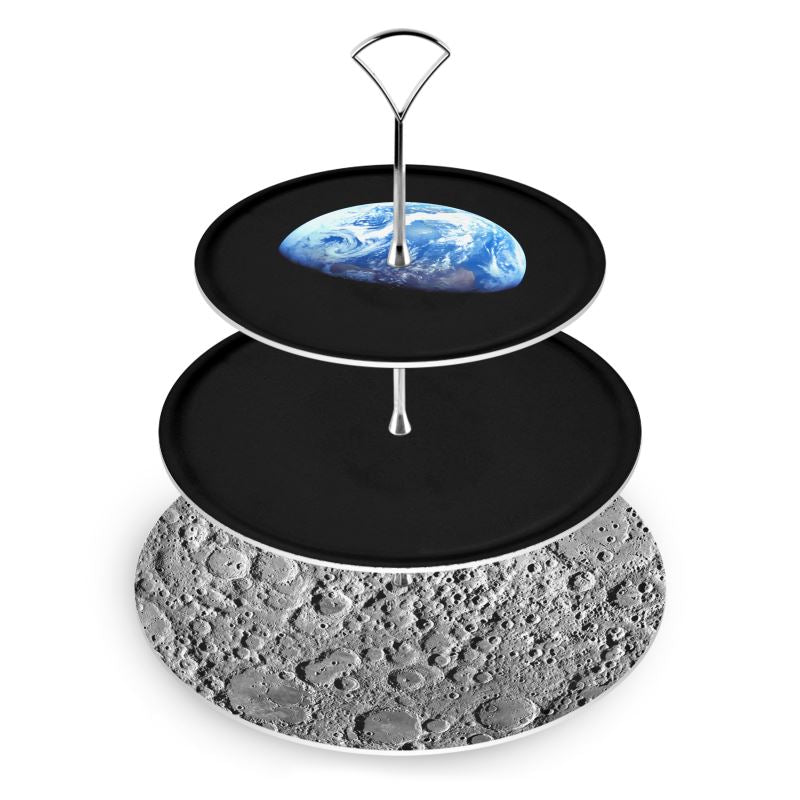 Earthrise 2.0 Photo Cake Stand