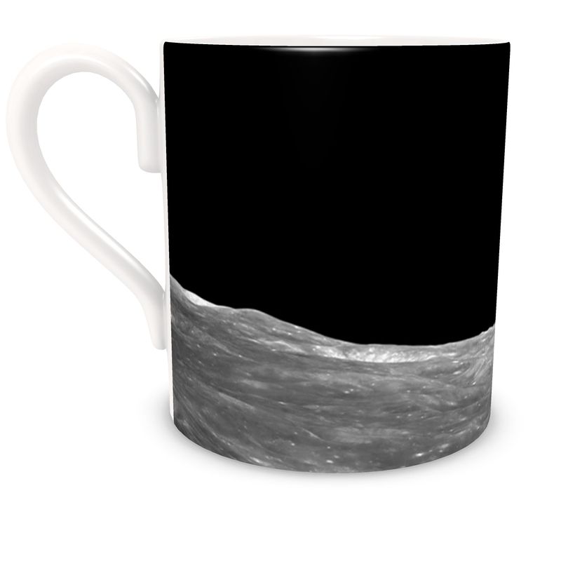 Earthrise 2.0 - Fine Bone China Mug - With iconic photo