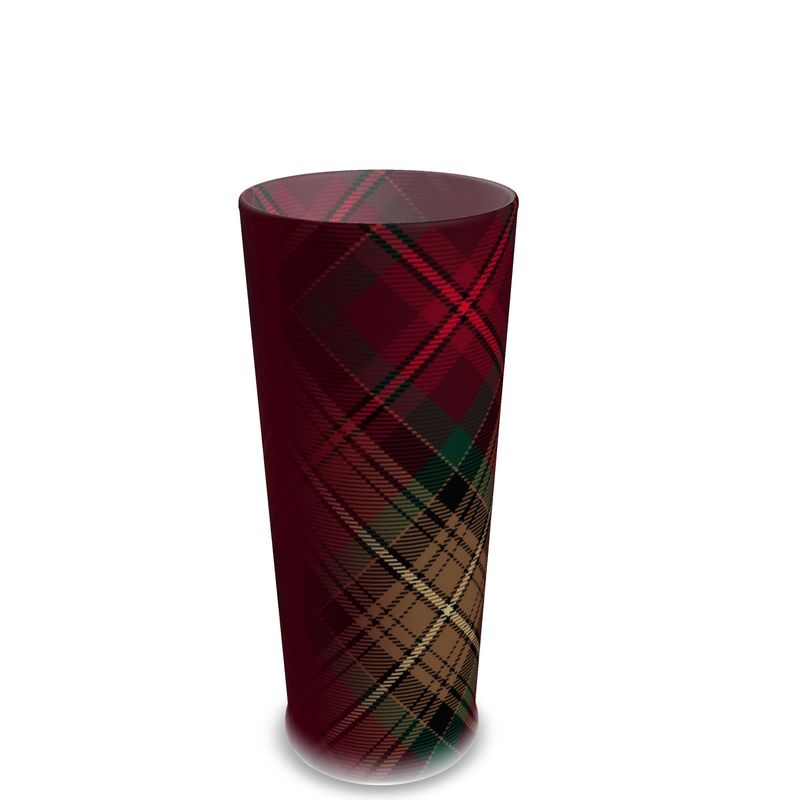 Declaration 7th Centennial Beer Glass - Frosted - Just Tartan