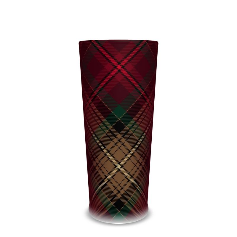 Declaration 7th Centennial Beer Glass - Frosted - Just Tartan