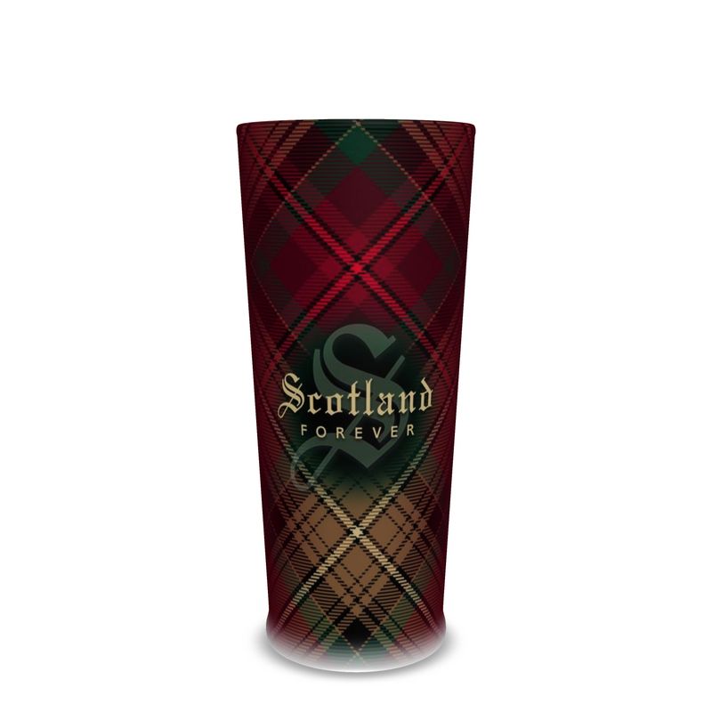 Scotland Forever - 7th Centennial - Beer Glass - Frosted Matte