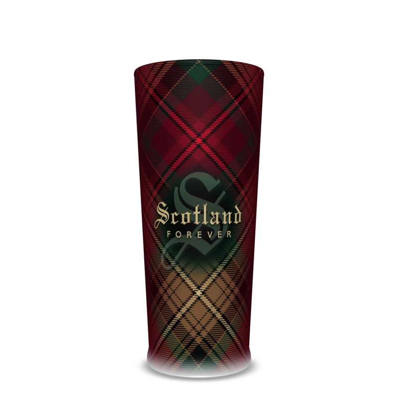 Scotland Forever - 7th Centennial - Beer Glass - Frosted Matte