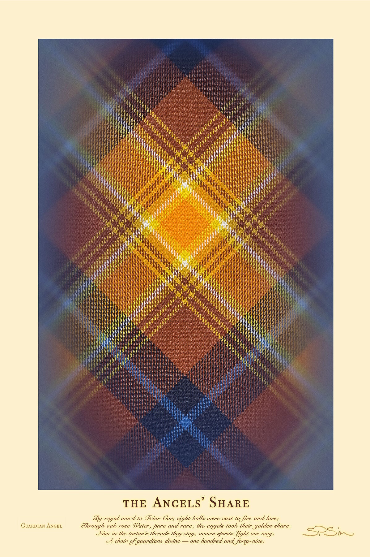 The Angels' Share fine art limited edition A1 print.