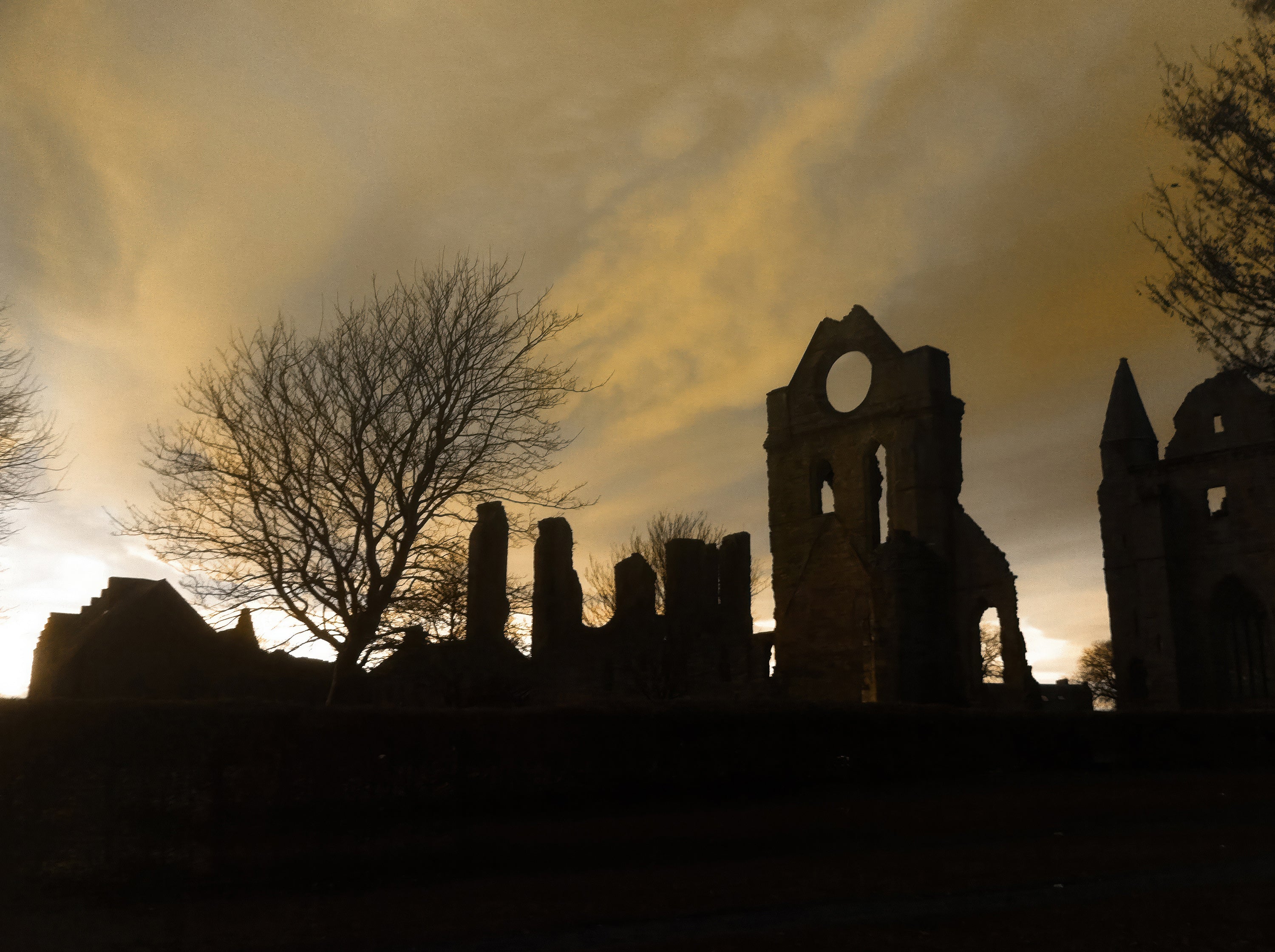 The Arbroath Abbey - Birthplace of the Declaration of Arbroath, and hometown of Steven Patrick Sim, The Tartan Artisan®