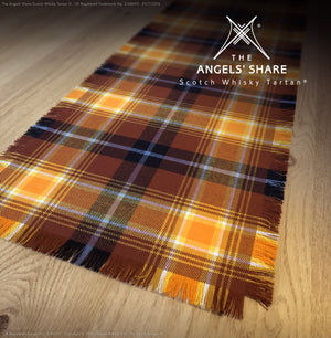 The Angels' Share - Scotch Whisky Tartan Bar Runner