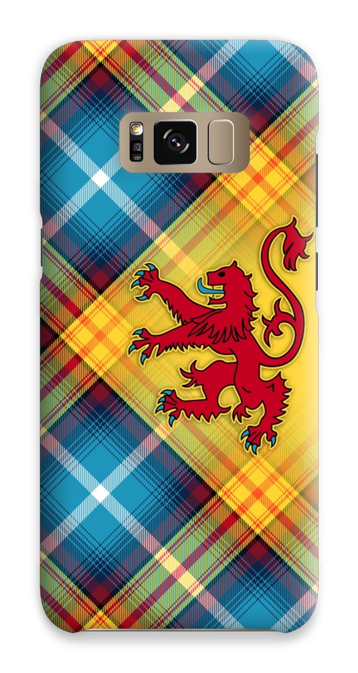 The DECLARATION Tartan ~ Phone Case with Lion Rampant (collection 1)