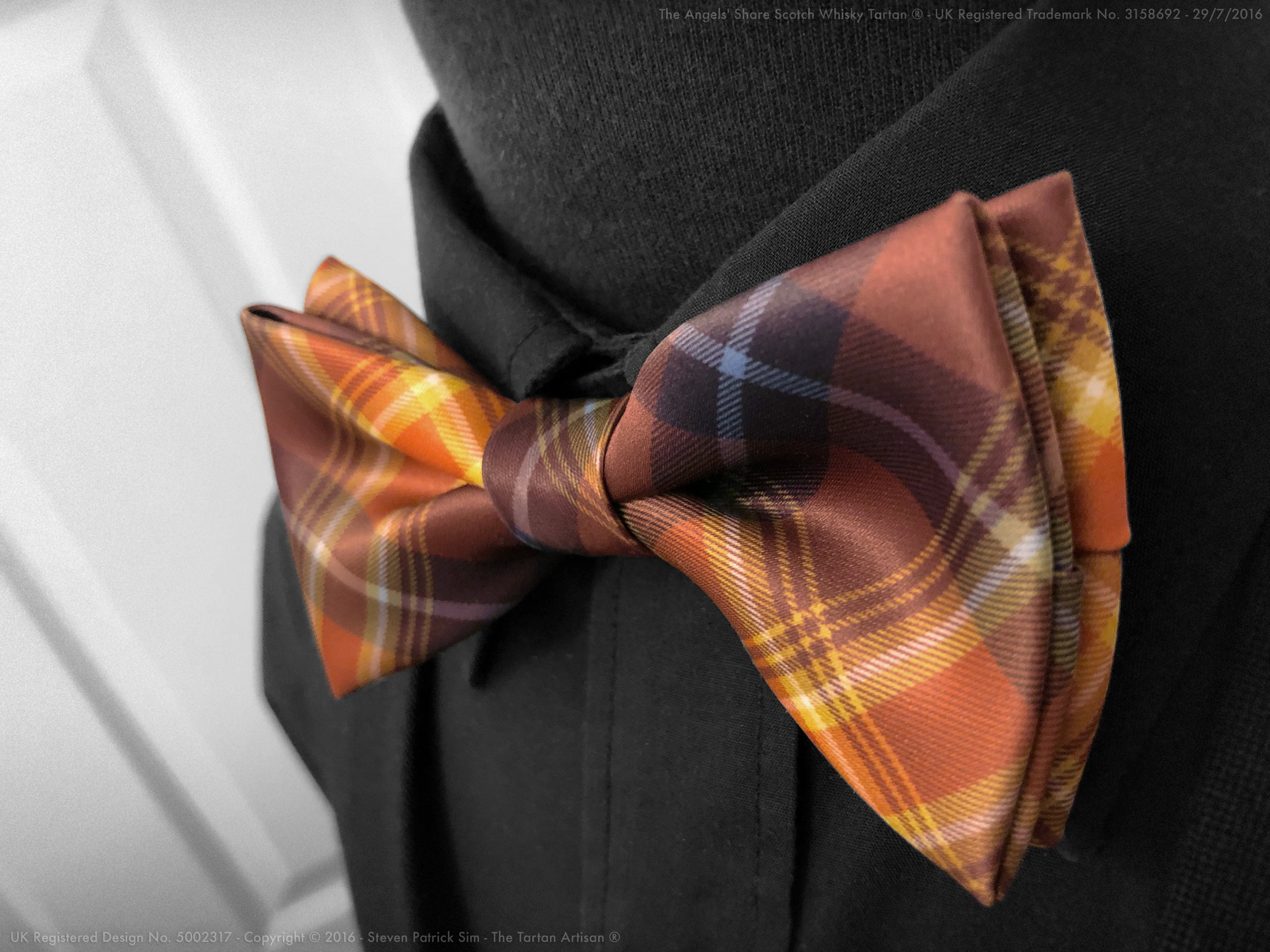 The Angels' Share - Satin Bow Tie