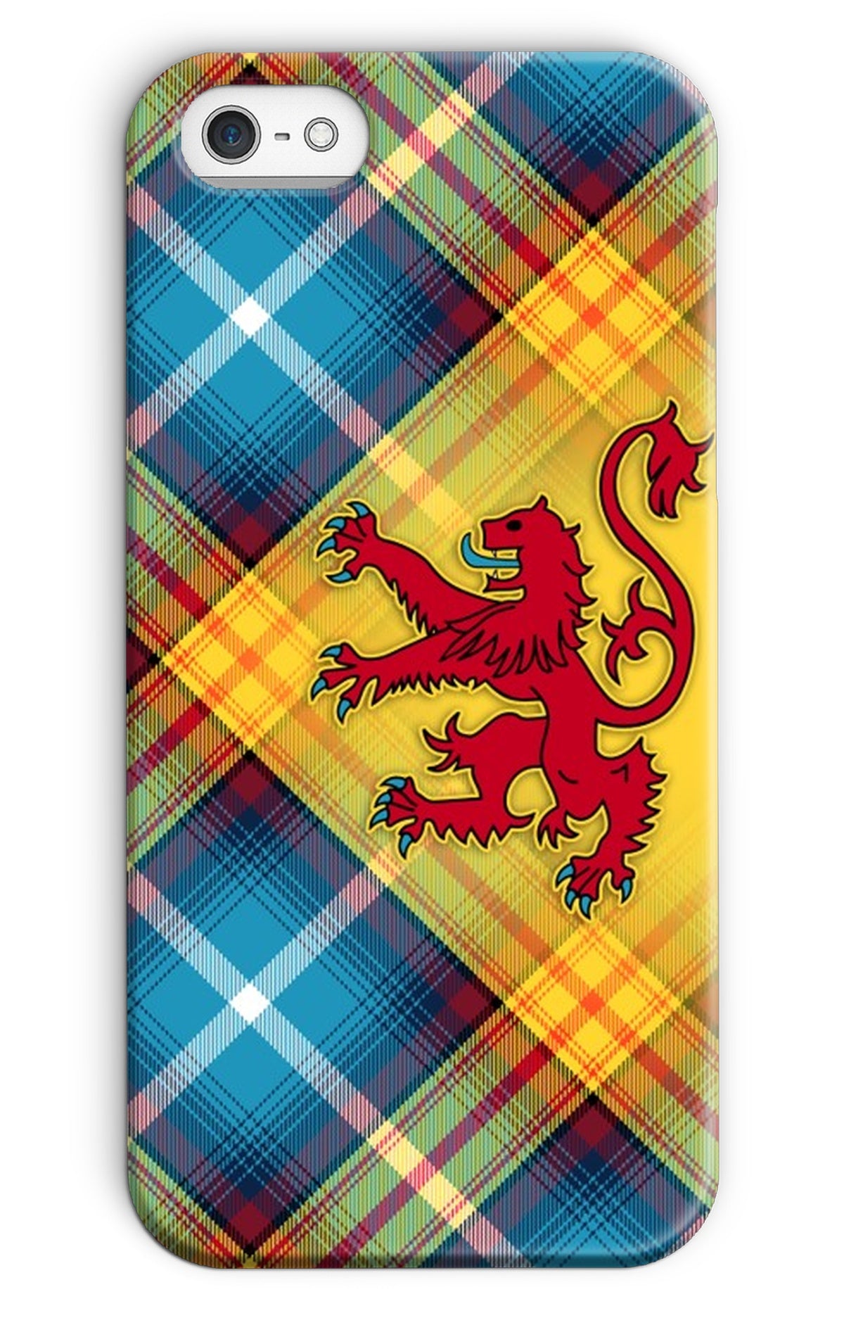 The DECLARATION Tartan ~ Phone Case with Lion Rampant (collection 2)