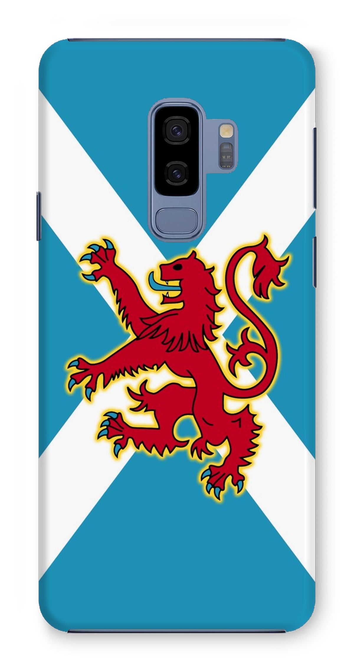 Ancient Azure Scottish Saltire & Lion Rampant ~ Phone Case (collection 1)