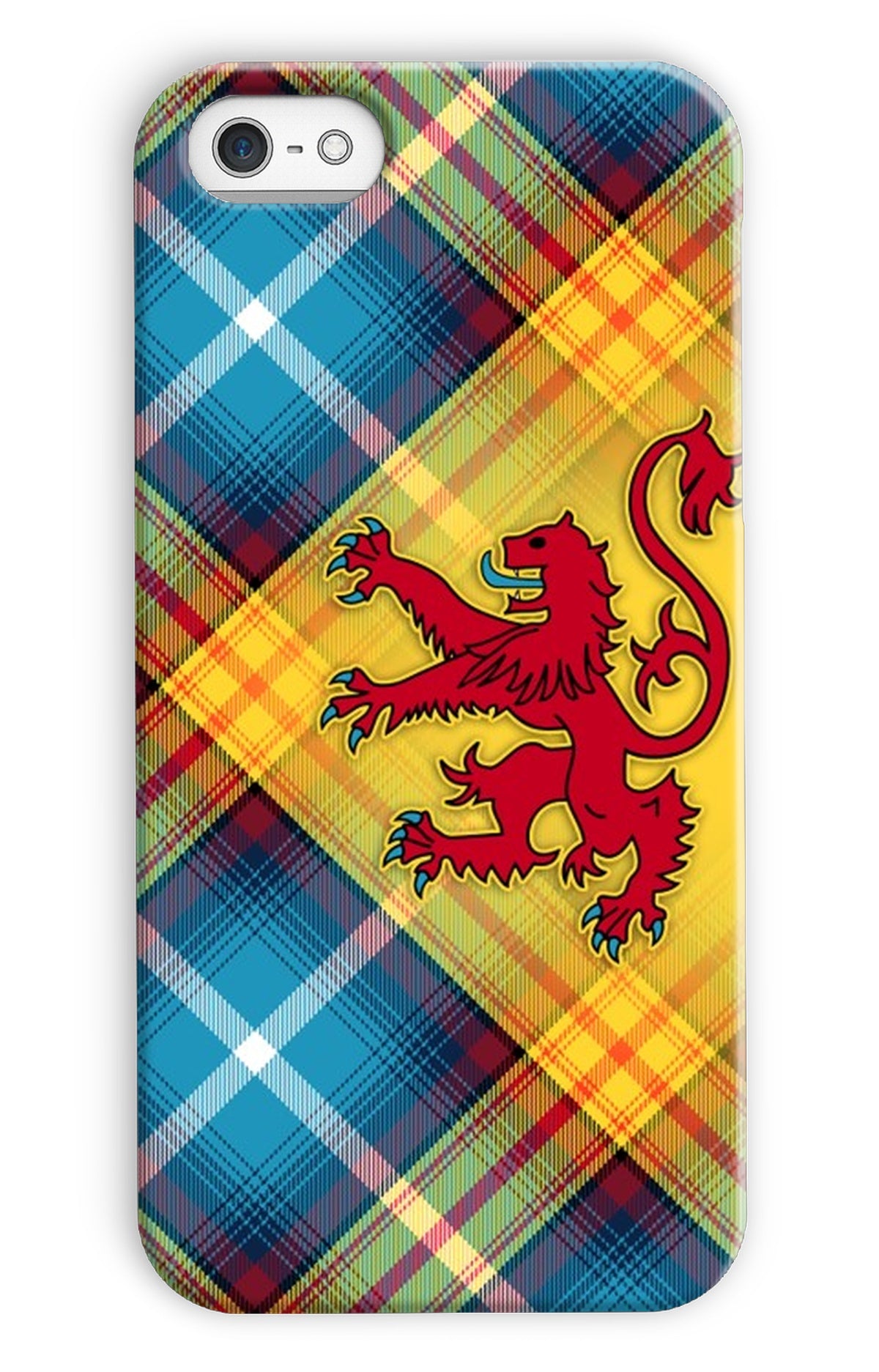 The DECLARATION Tartan ~ Phone Case with Lion Rampant (collection 2)
