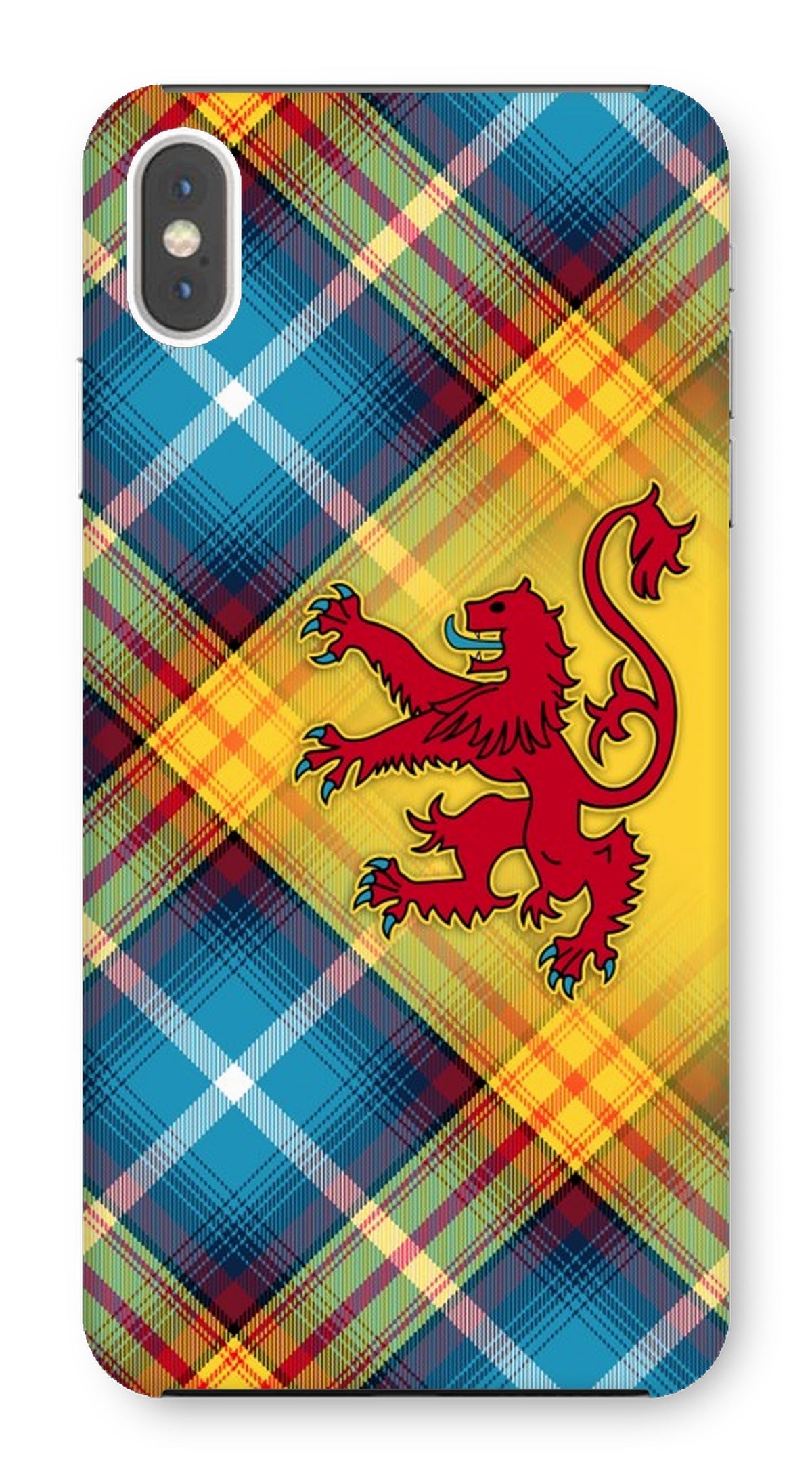 The DECLARATION Tartan ~ Phone Case with Lion Rampant (collection 2)