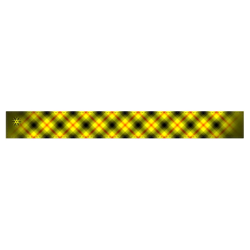 Virohazard Be Aware tartan polar fleece scarf 20% donated to NHS Scotland