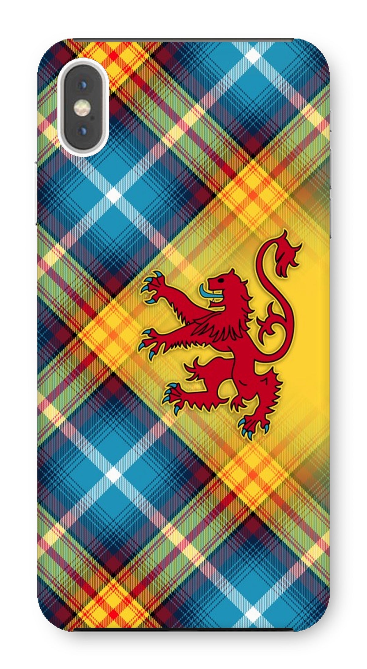 The DECLARATION Tartan ~ Phone Case with Lion Rampant (collection 1)