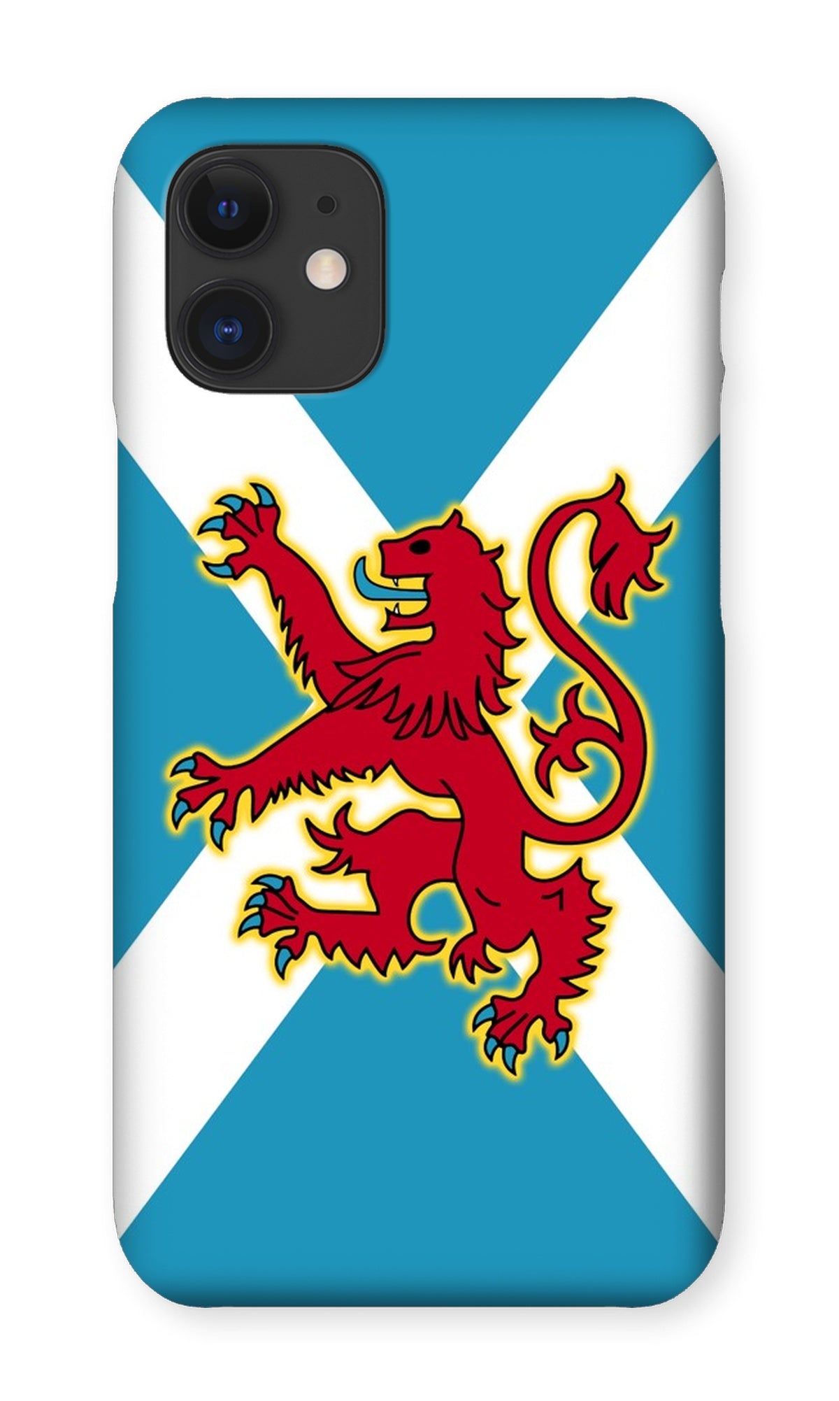 Ancient Azure Scottish Saltire & Lion Rampant ~ Phone Case (collection 1)