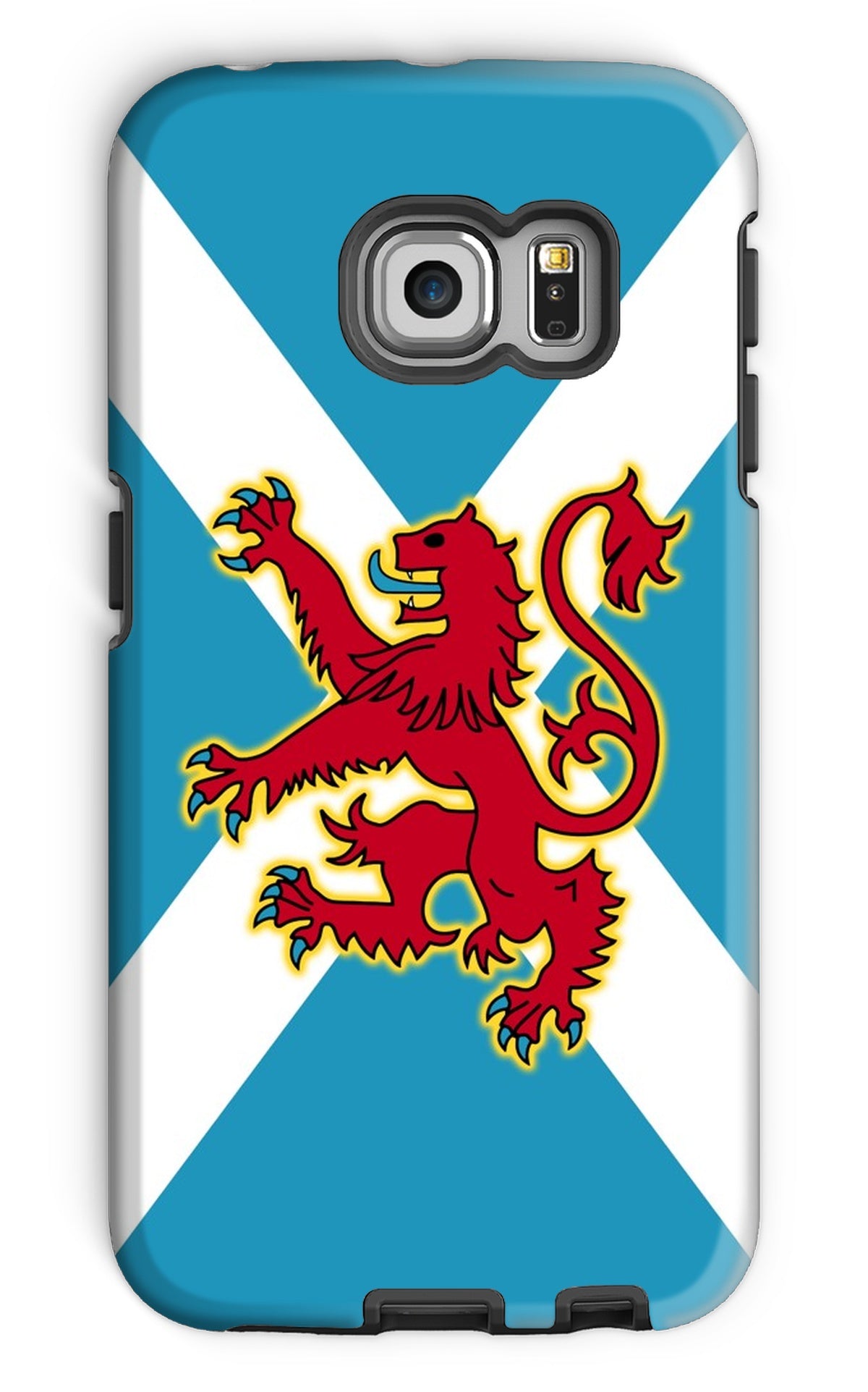 Ancient Azure Scottish Saltire & Lion Rampant ~ Phone Case (collection 2)